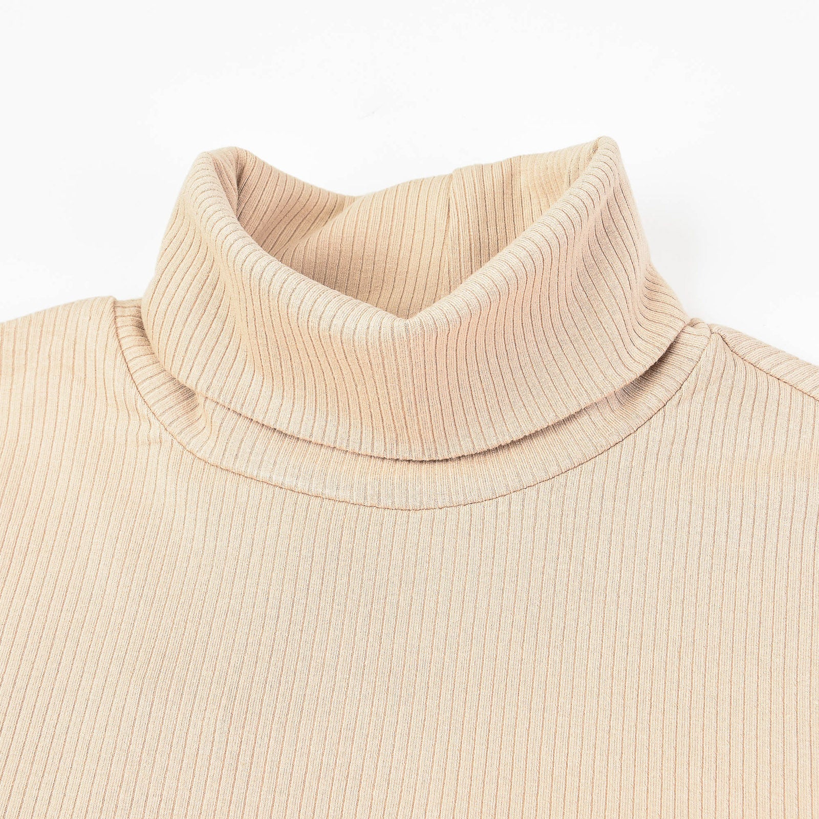 Soft Rib Turtleneck Tee - Image 13