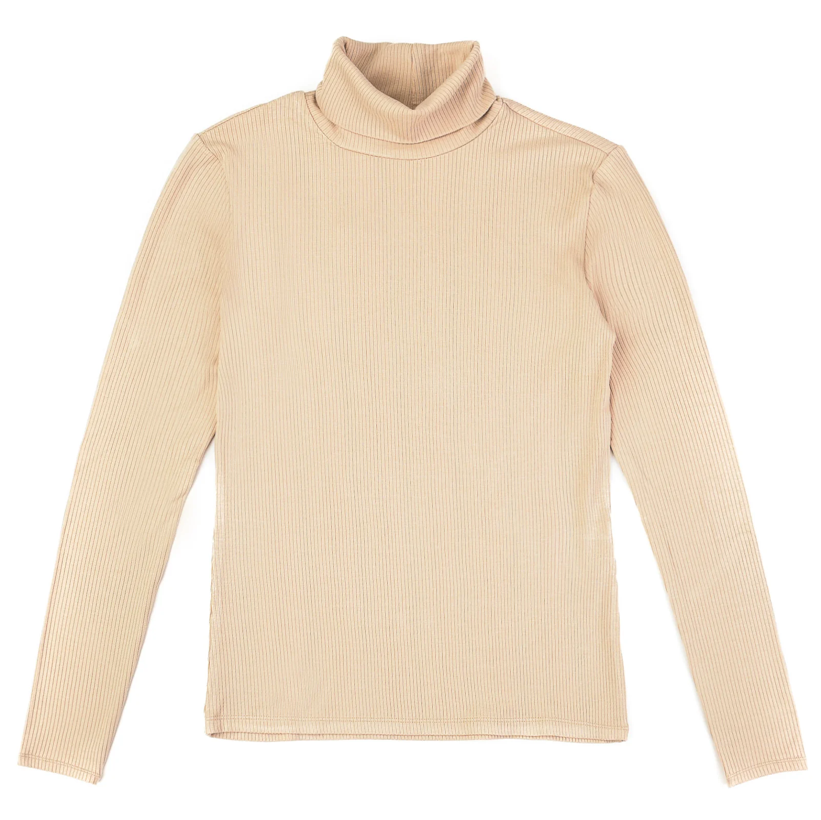 Soft Rib Turtleneck Tee - Image 15