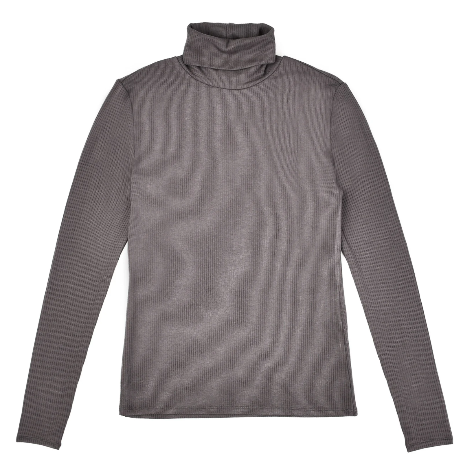 Soft Rib Turtleneck Tee - Image 17