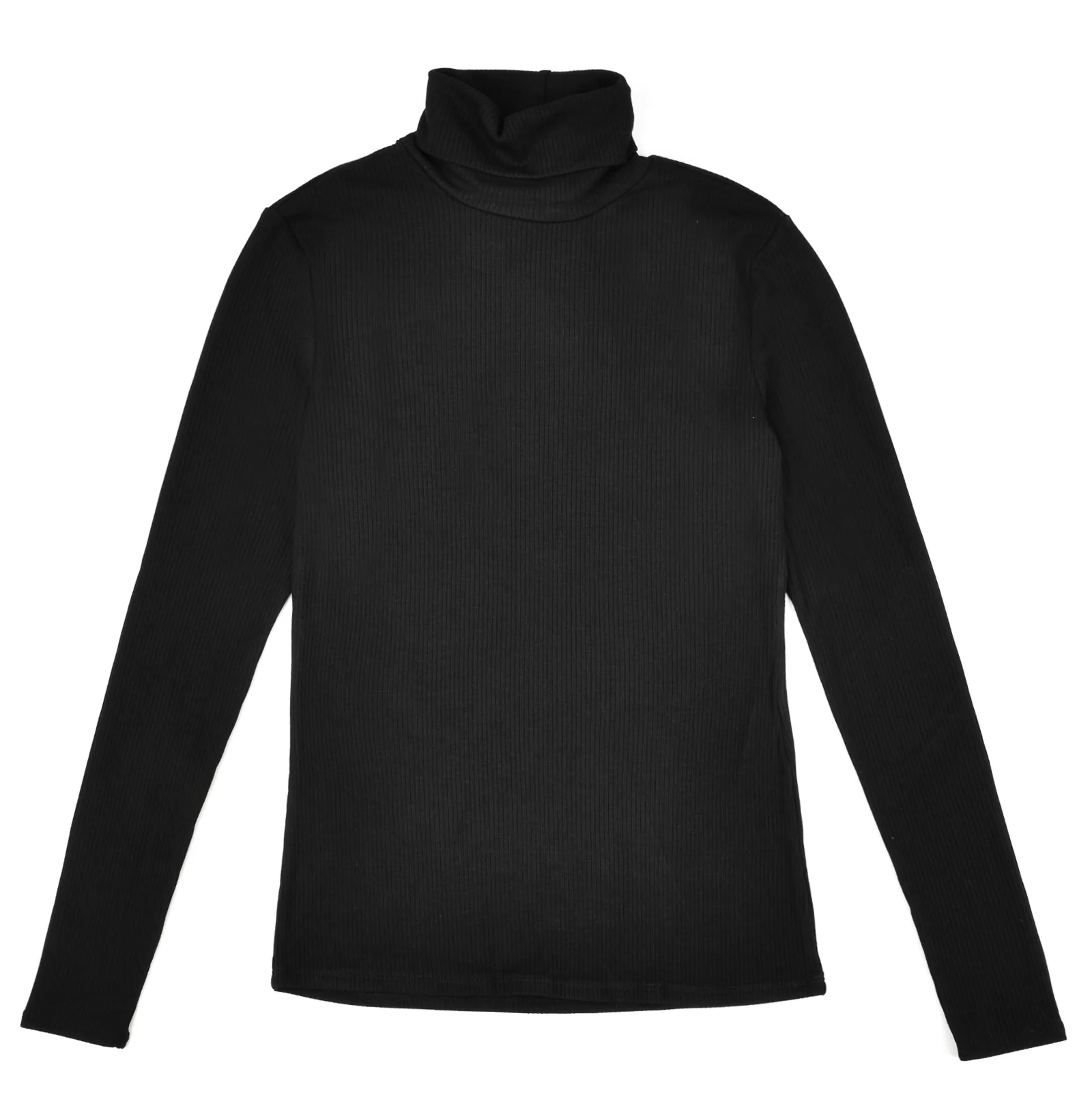 Soft Rib Turtleneck Tee - Image 19