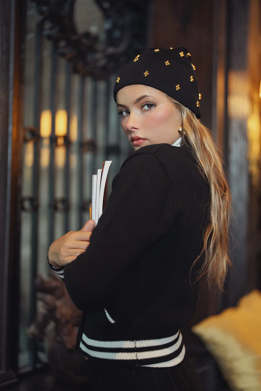 Knit Bomber Jacket - Image 4