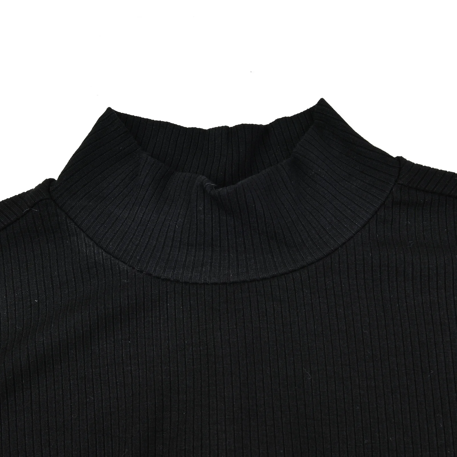 Soft Rib Mock Neck Bodysuit - Image 6