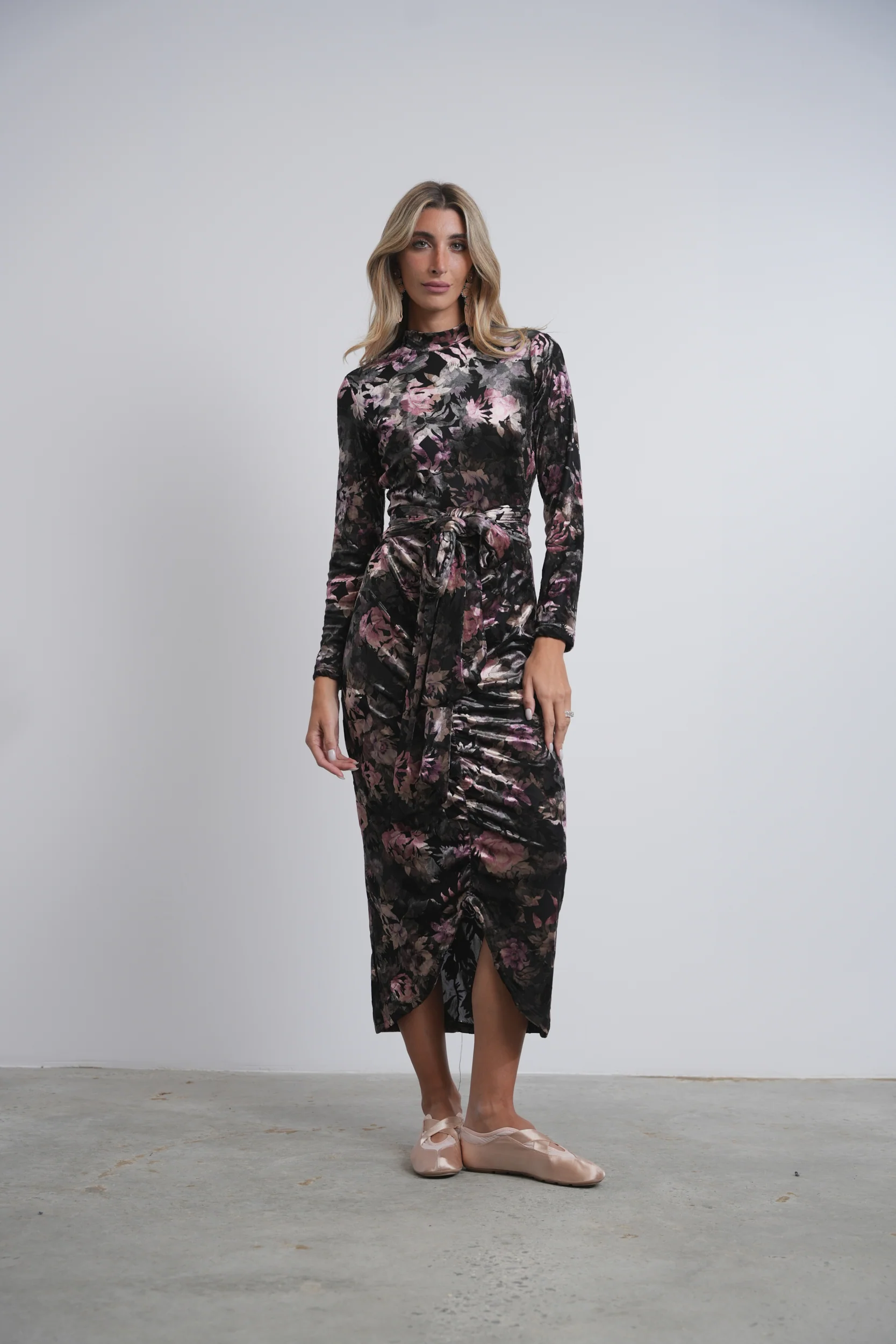 Tie High Low Dress - Image 10