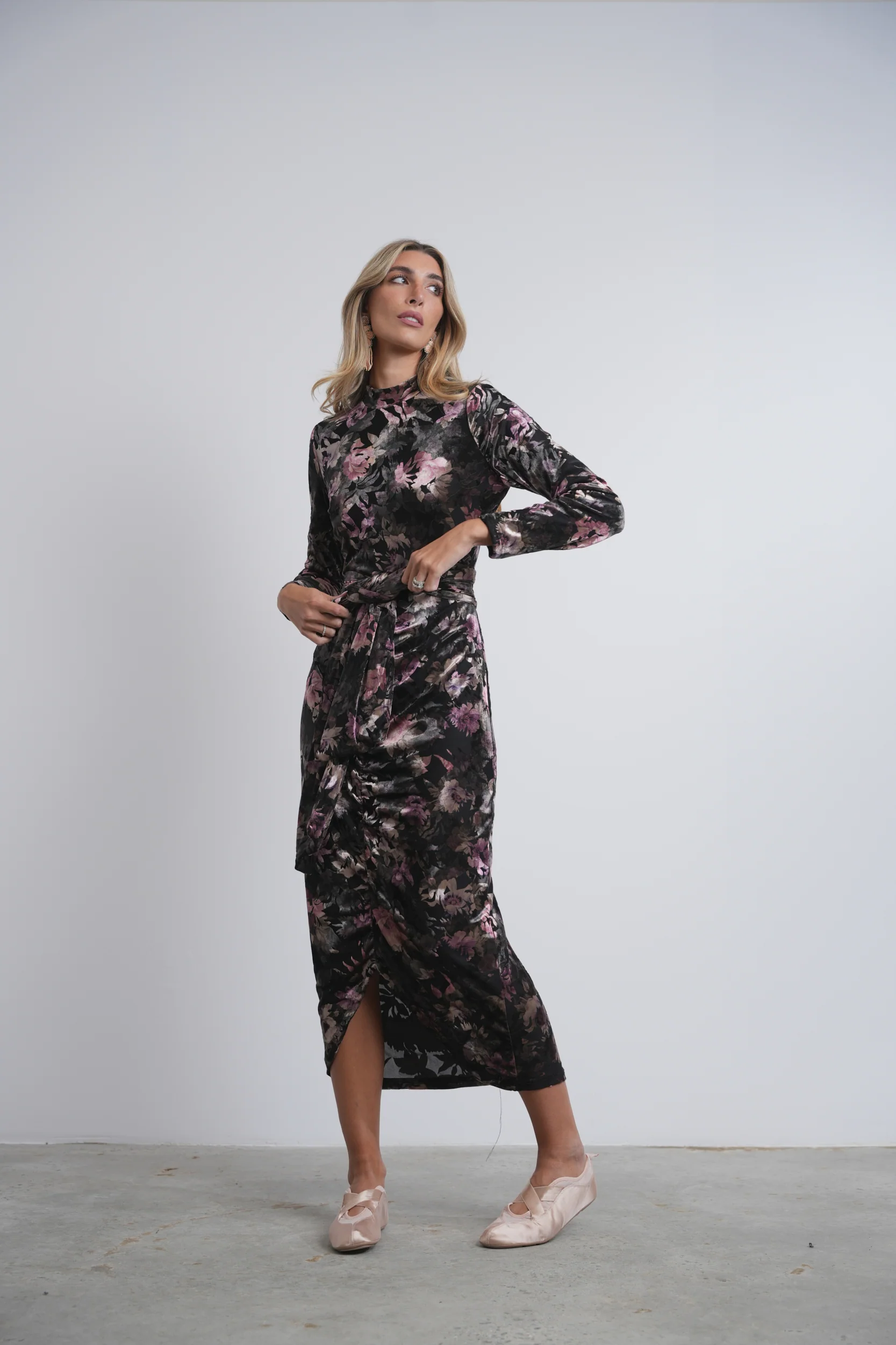 Tie High Low Dress - Image 9