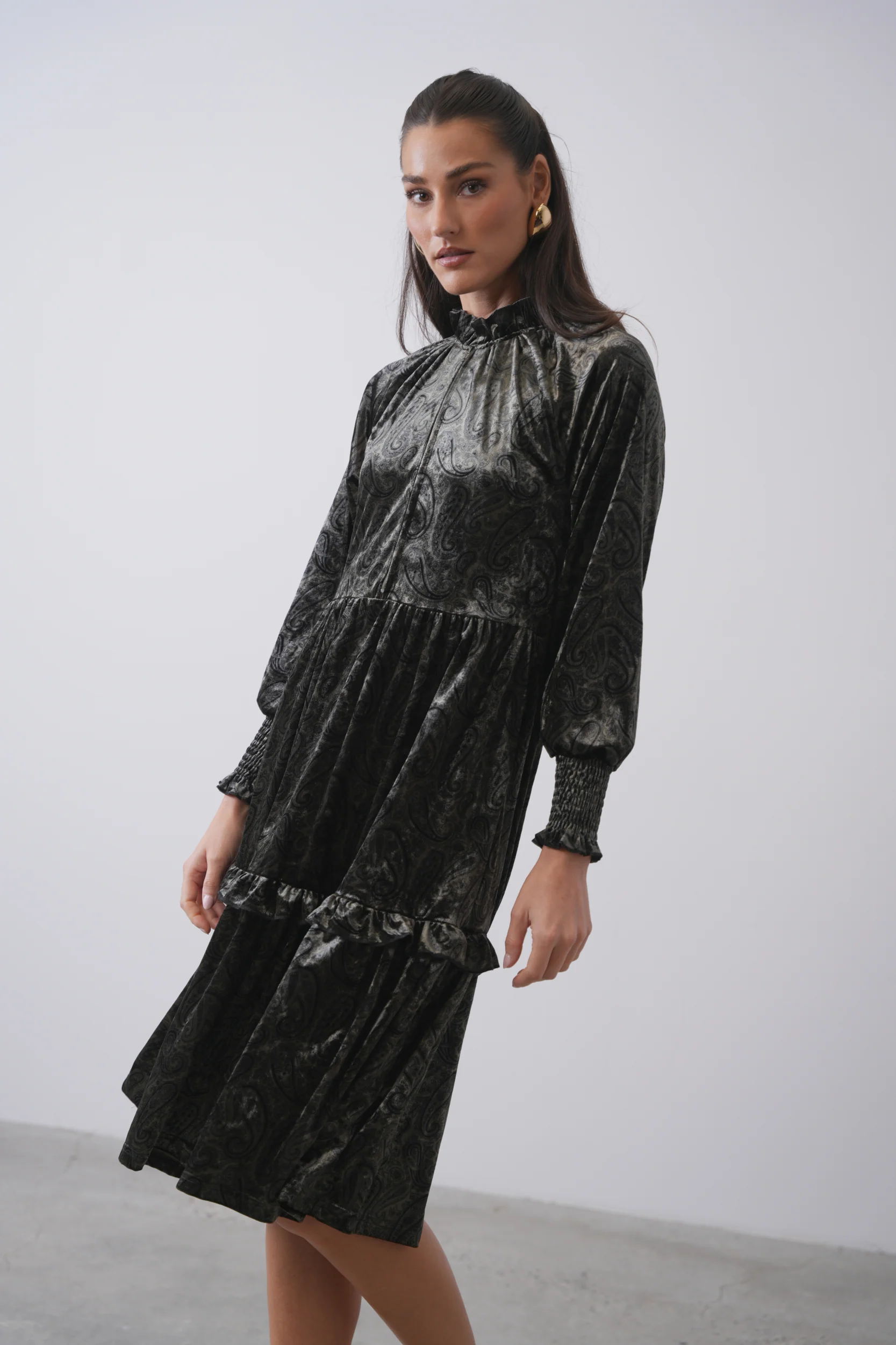 Velour dress - Image 6