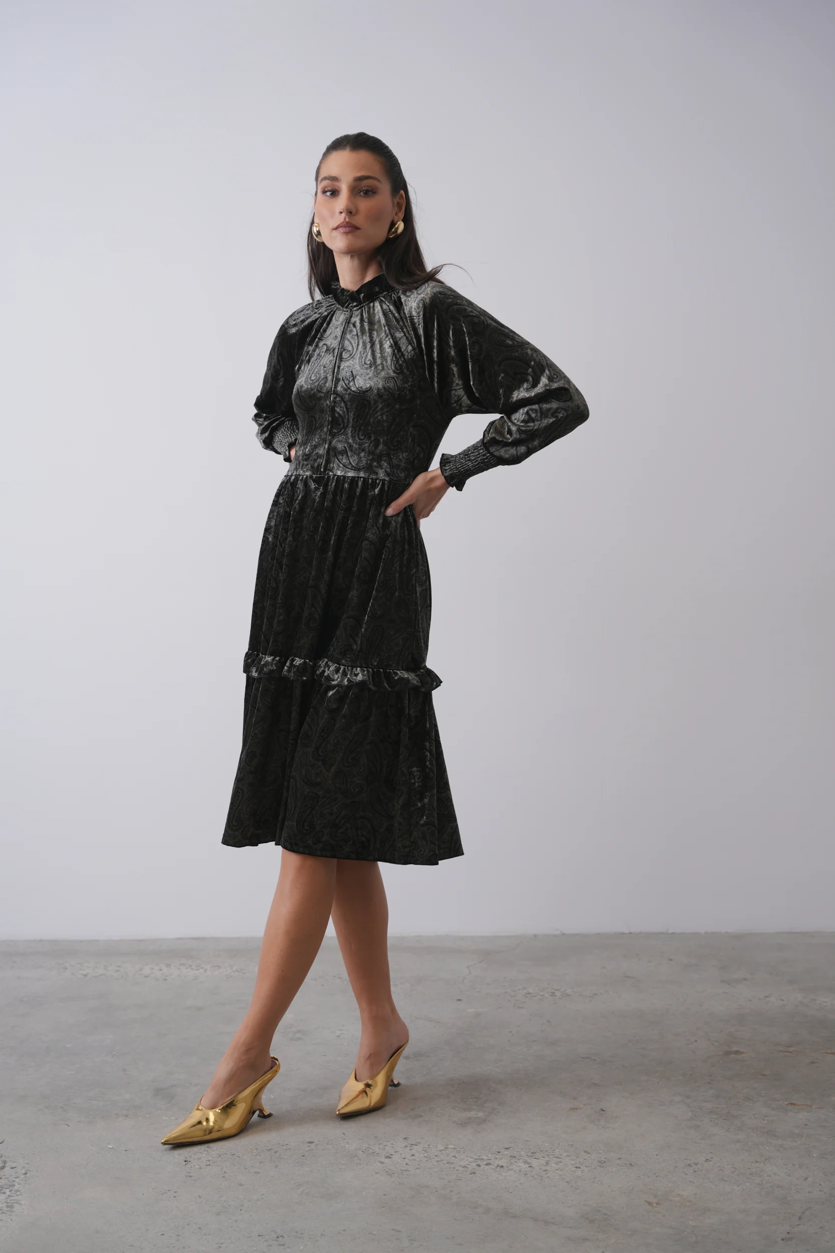 Velour dress - Image 7