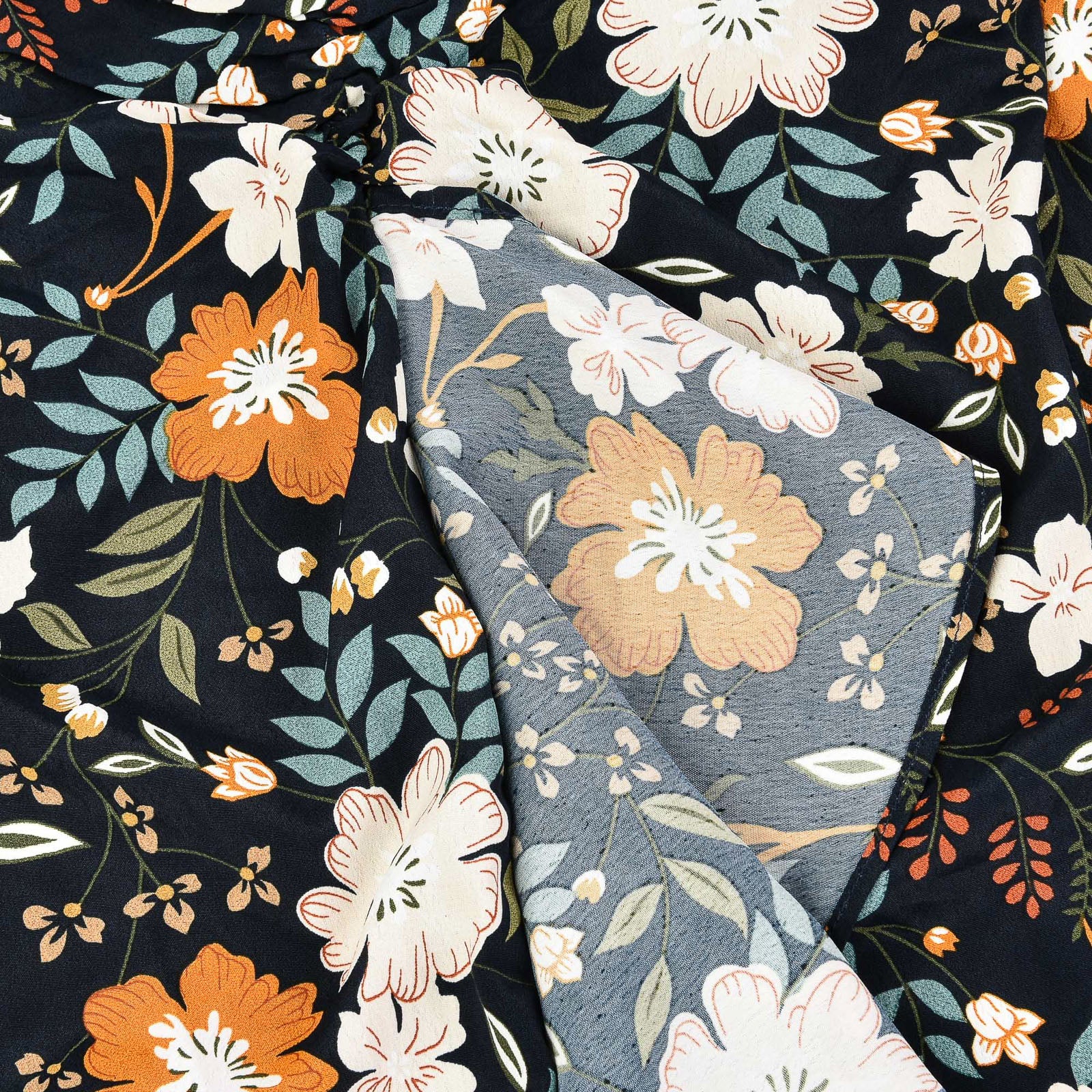 Print Ruffle Dress - Image 10