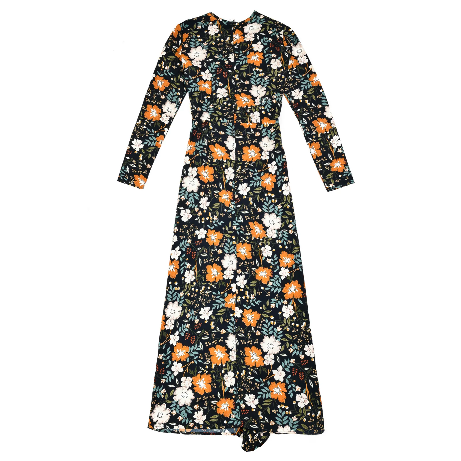 Print Ruffle Dress - Image 11