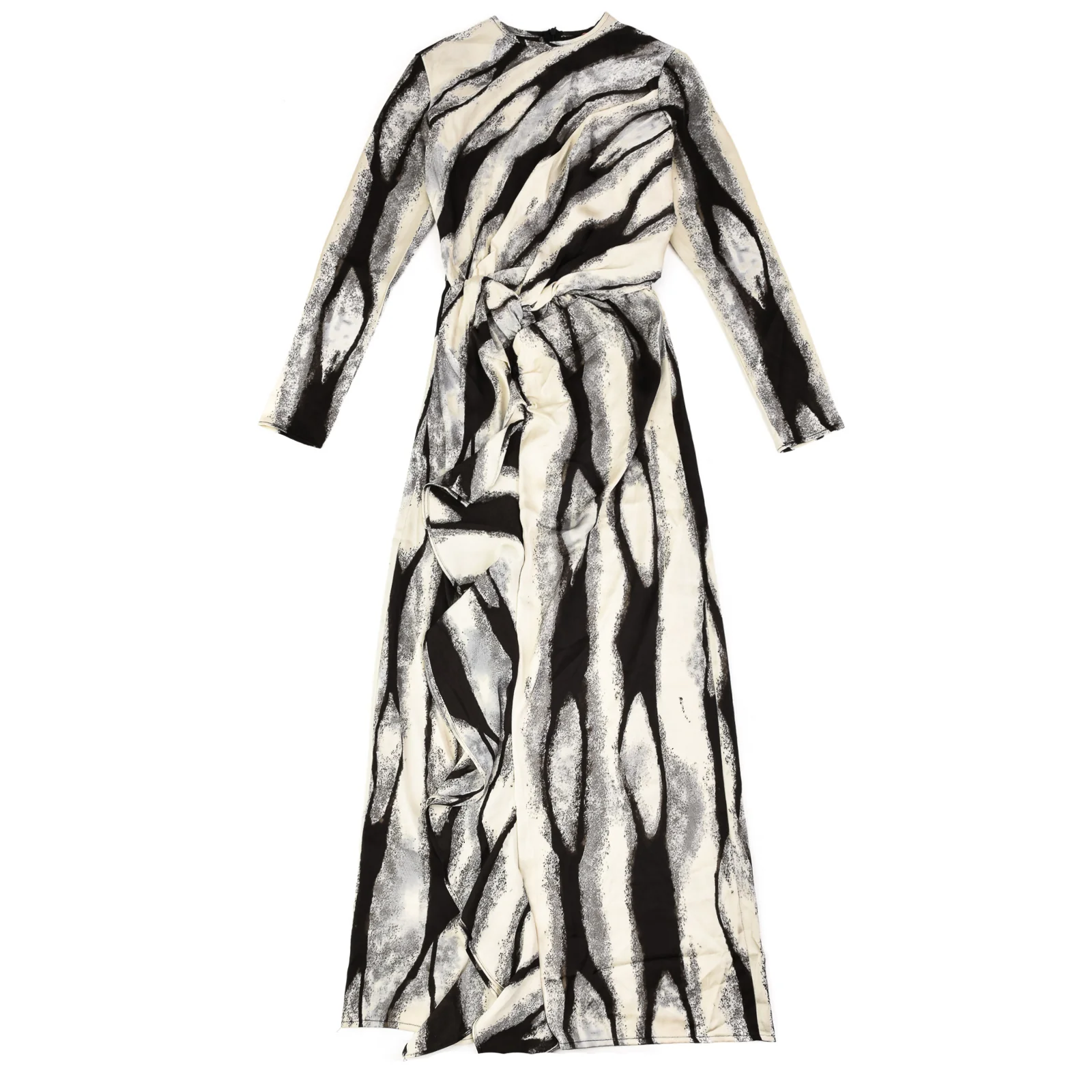 Print Ruffle Dress - Image 12
