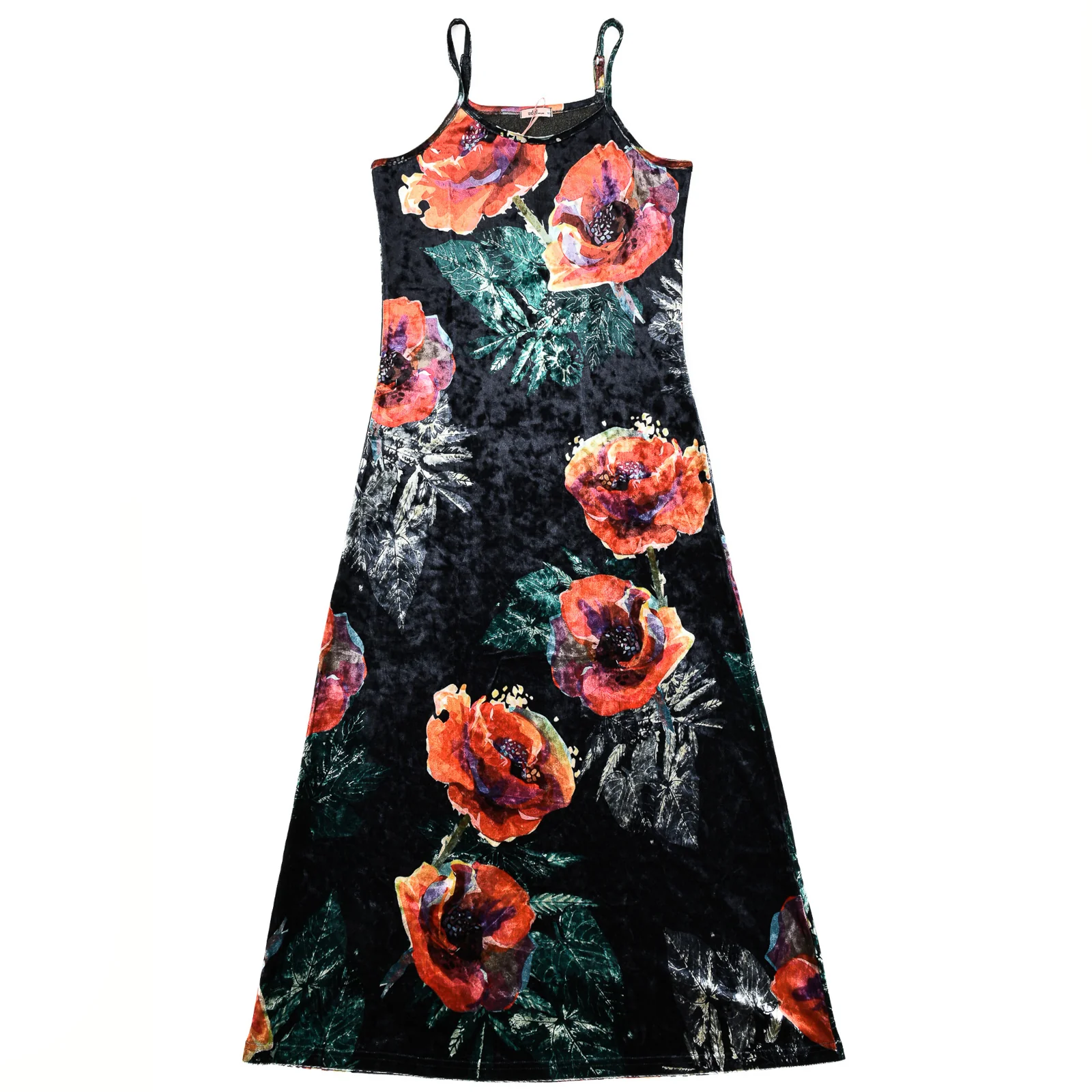 Velour Slip Dress - Image 16