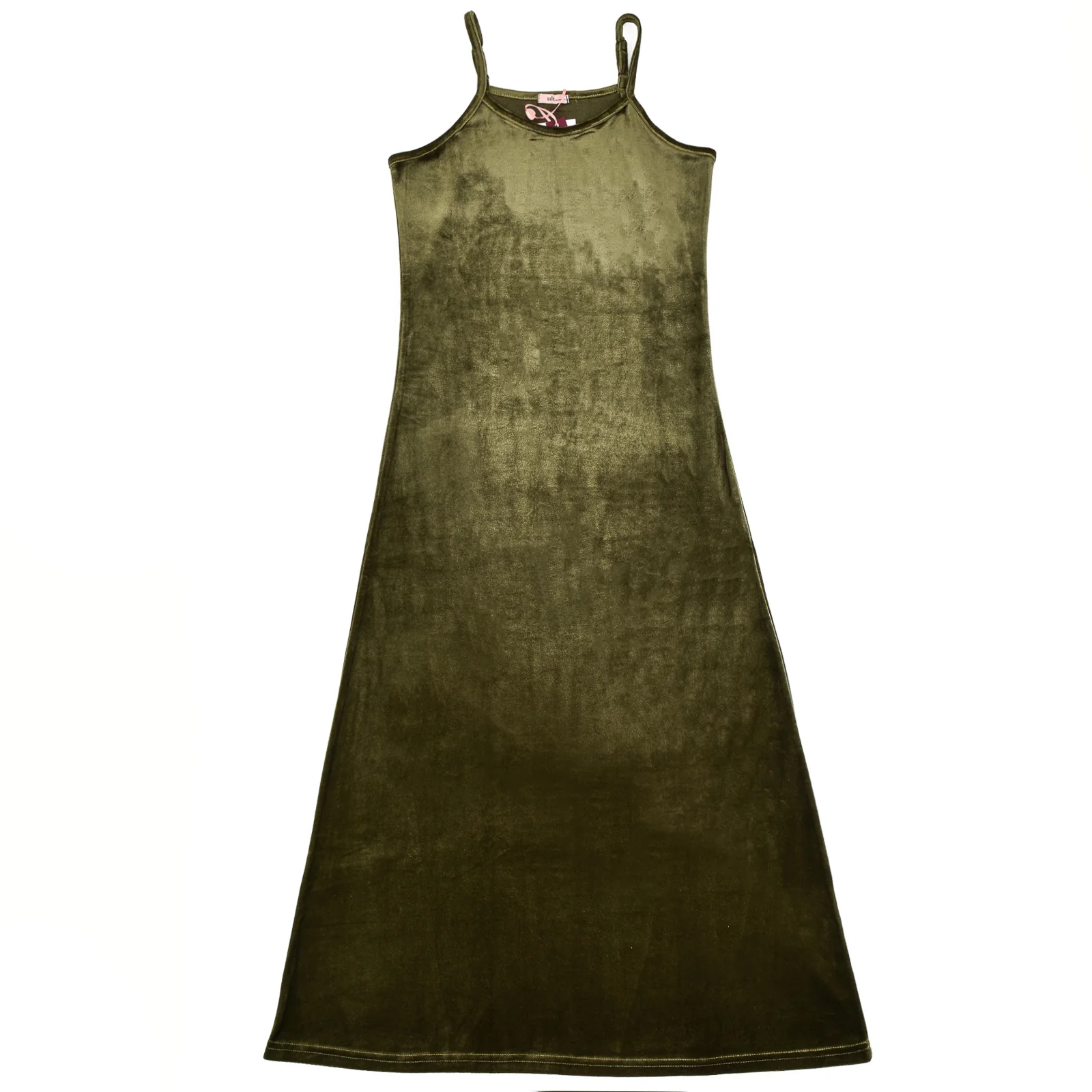 Velour Slip Dress - Image 9