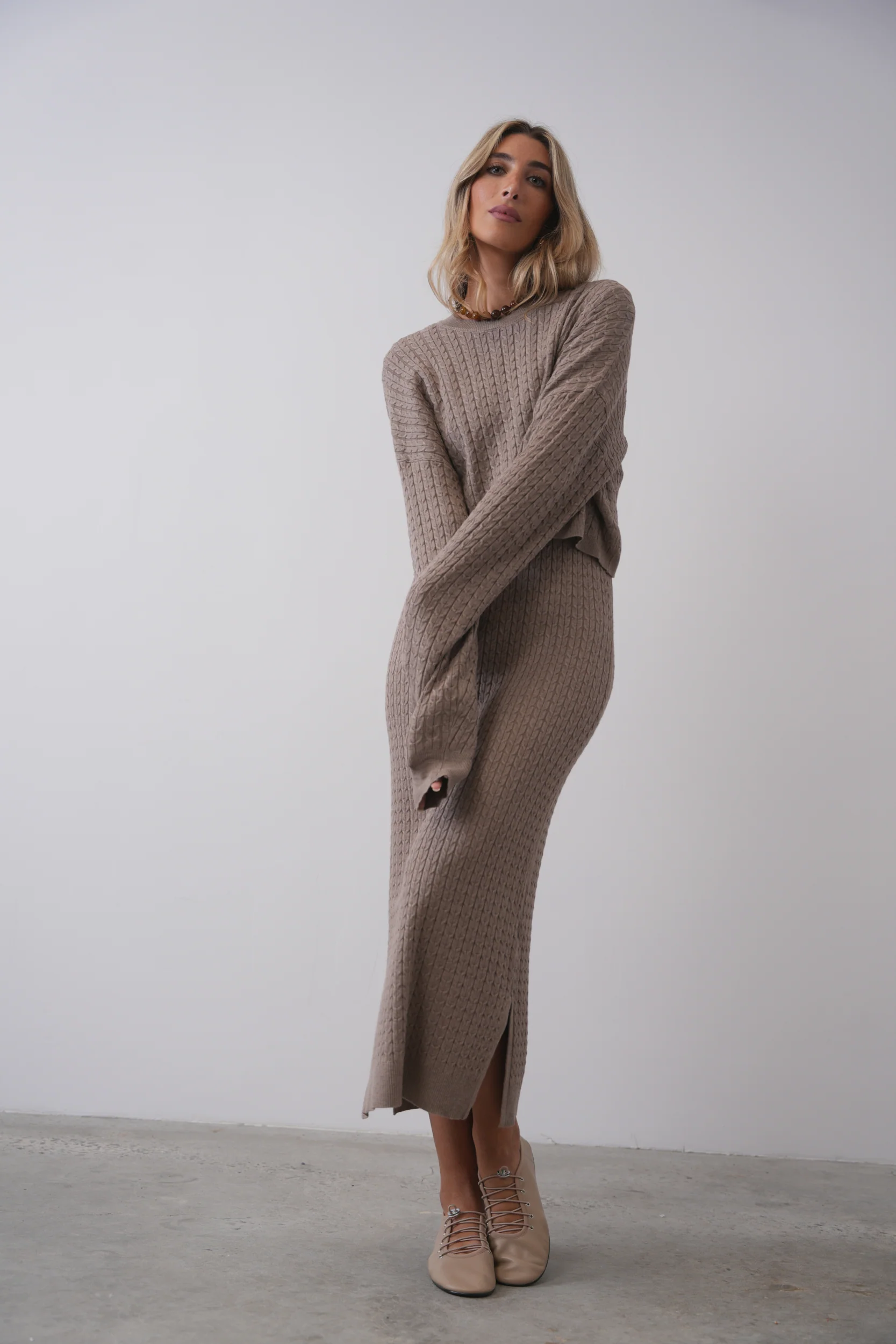 Cable Knit Jumper - Image 4