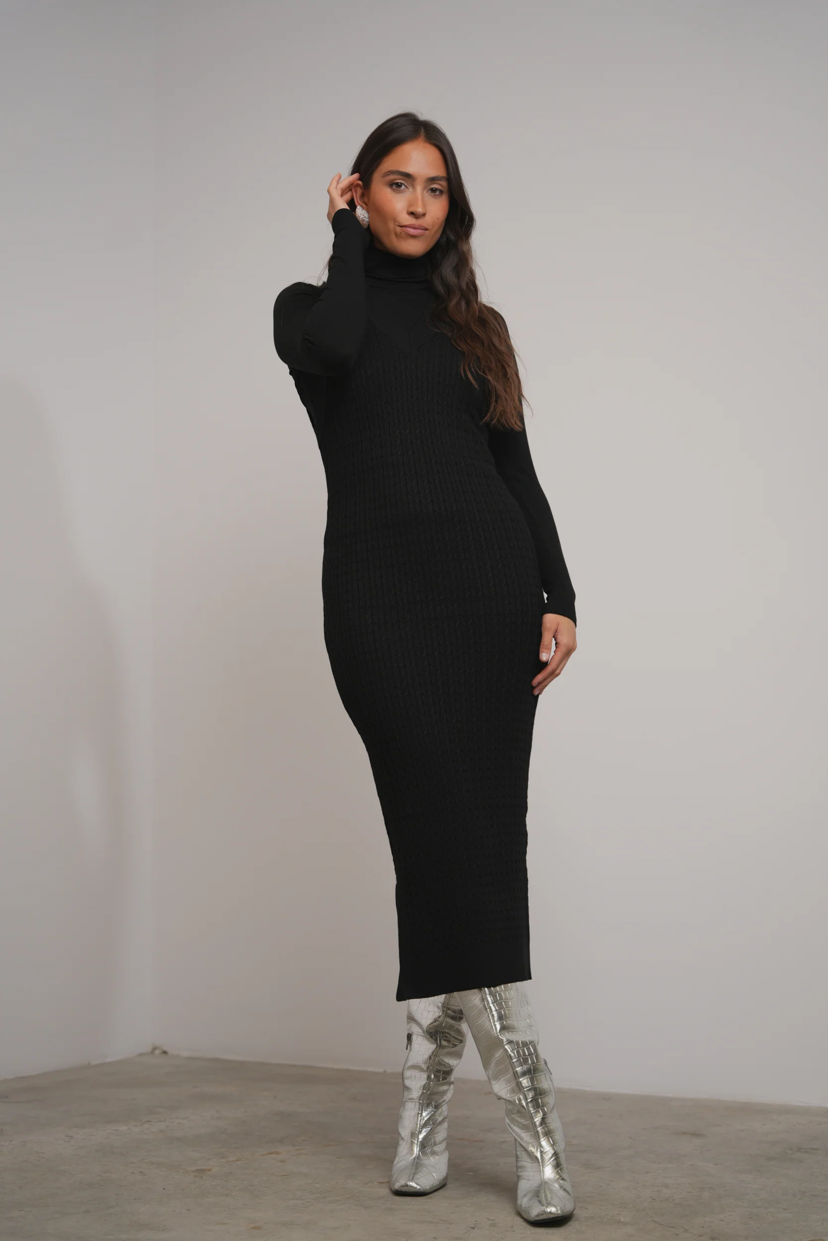 Cable Knit Jumper - Image 8