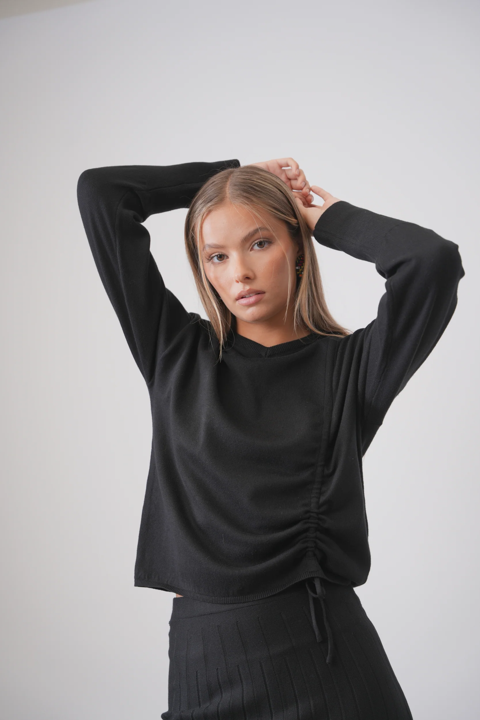 Ruched Knit Top - Image 5