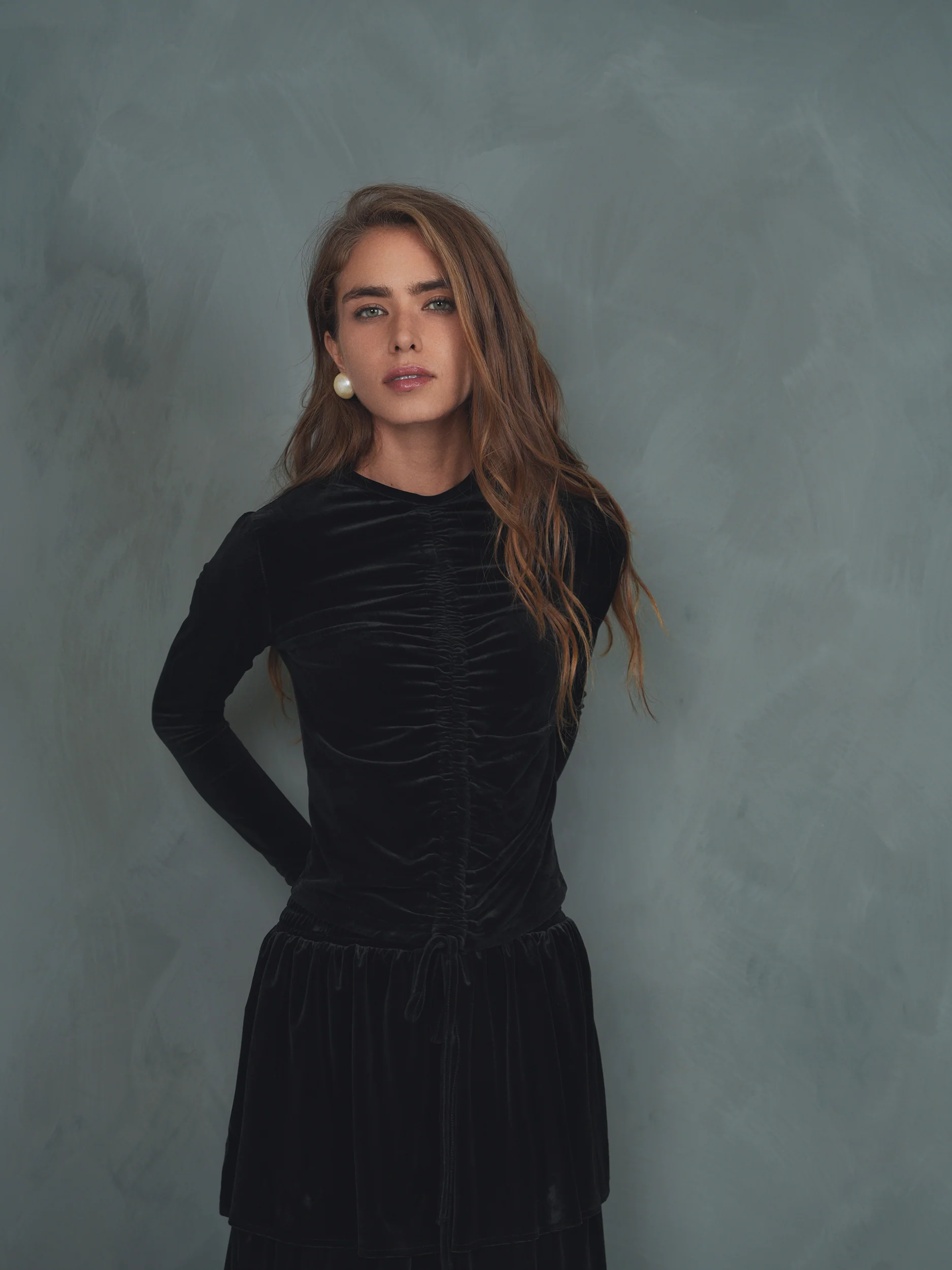 Velour Ruching Top - Image 10