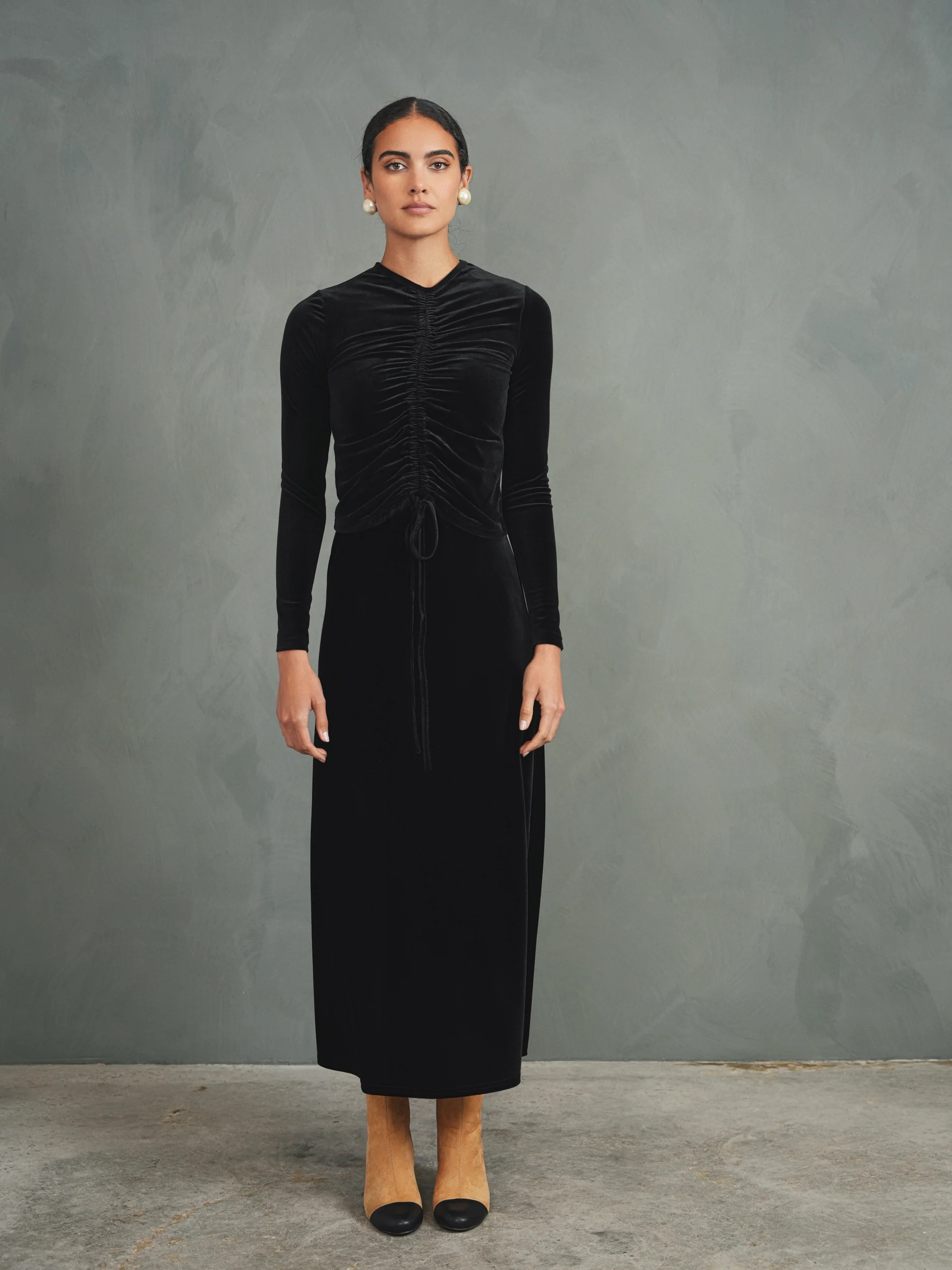 Velour Ruching Top - Image 14
