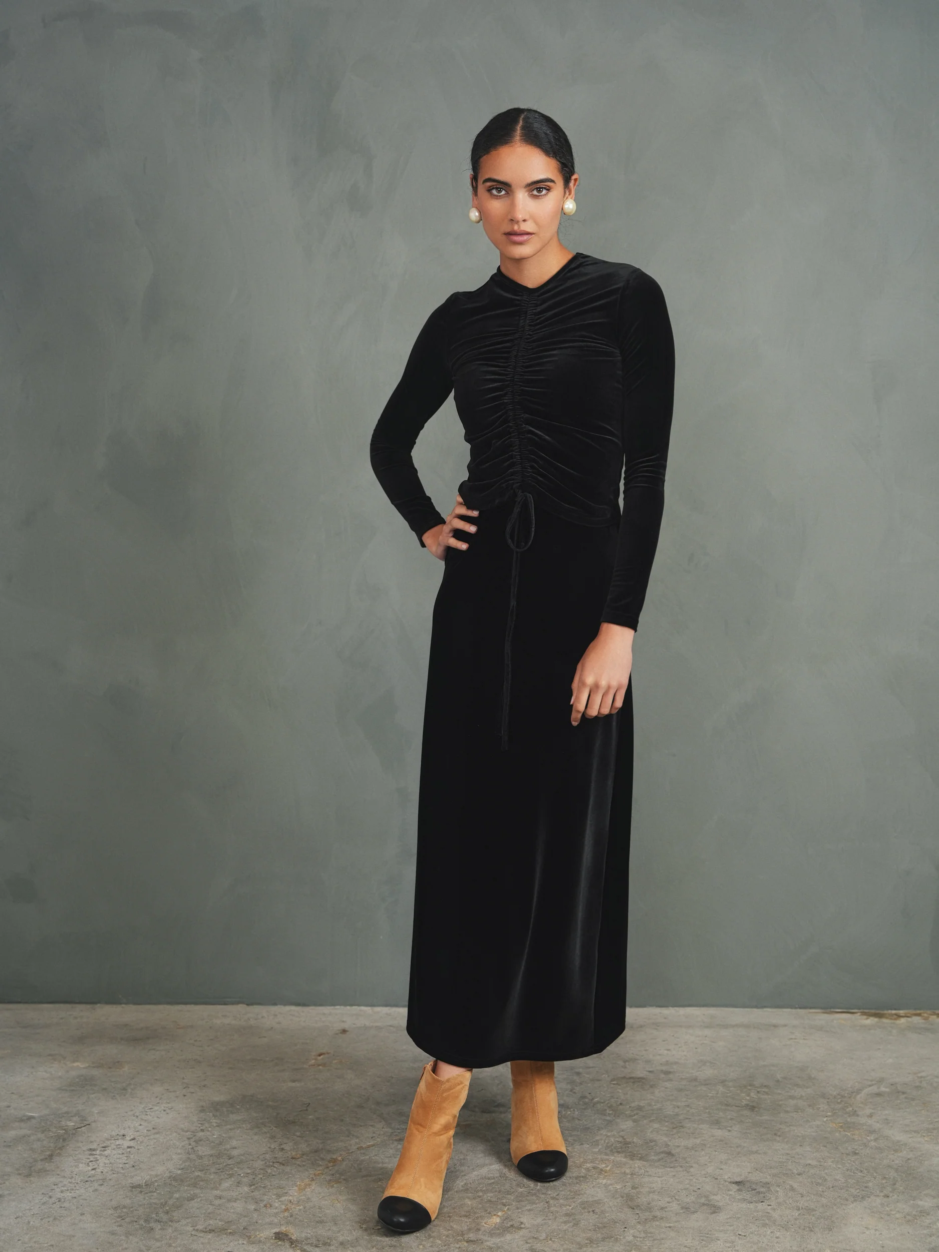 Velour Ruching Top - Image 16
