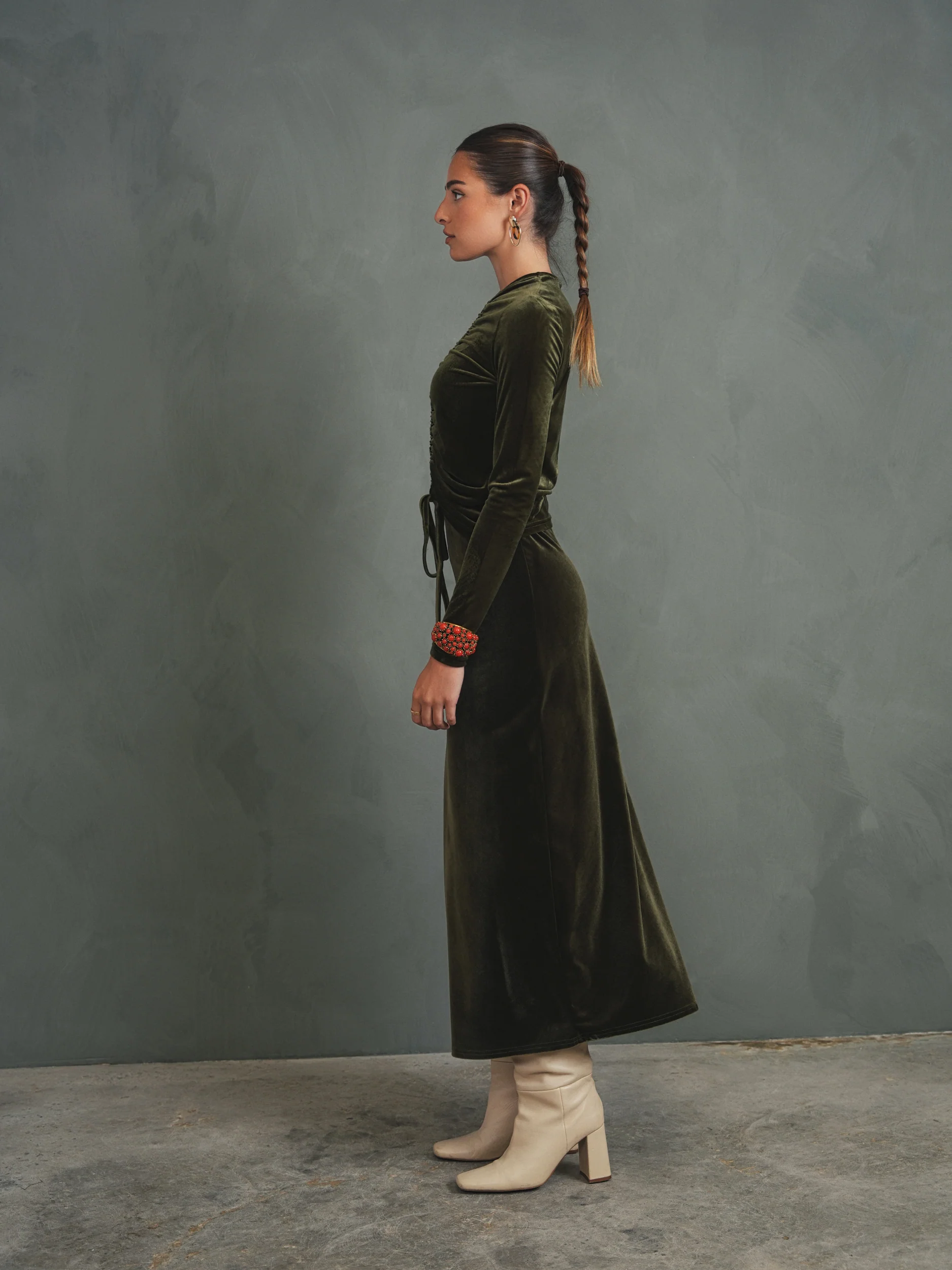 Velour Ruching Top - Image 23