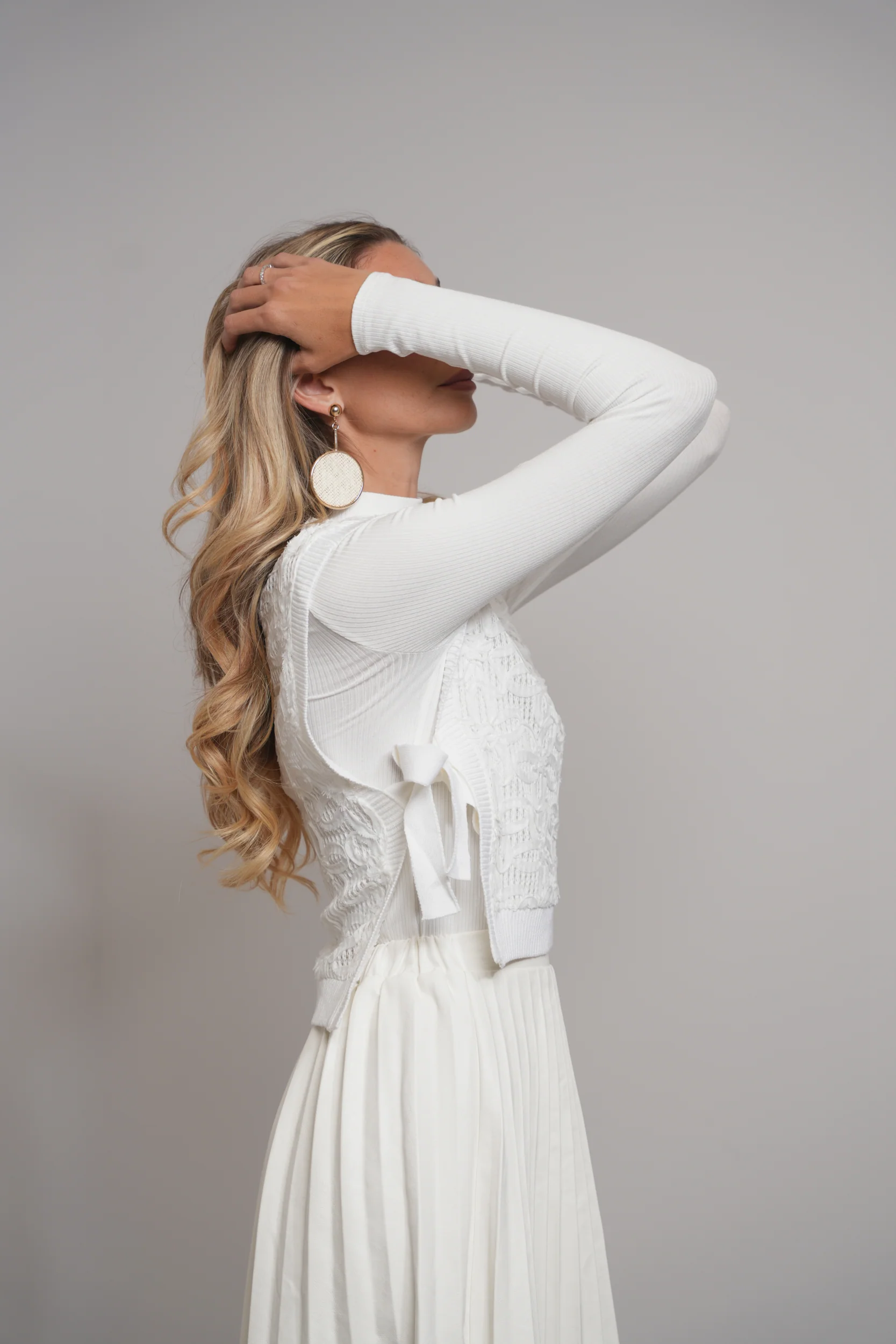 Crochet Tie Vest - Image 8