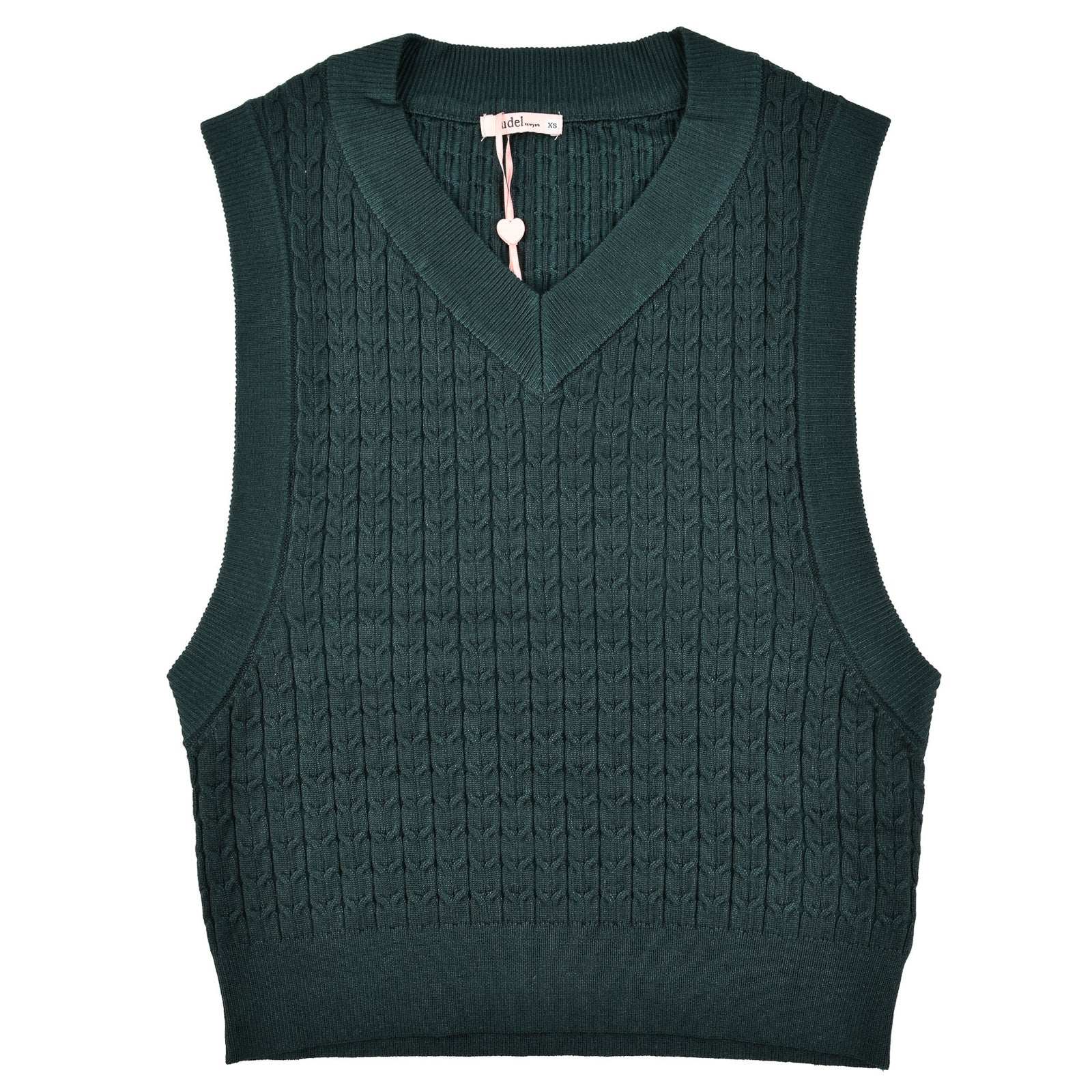 Cable Knit Vest - Image 11