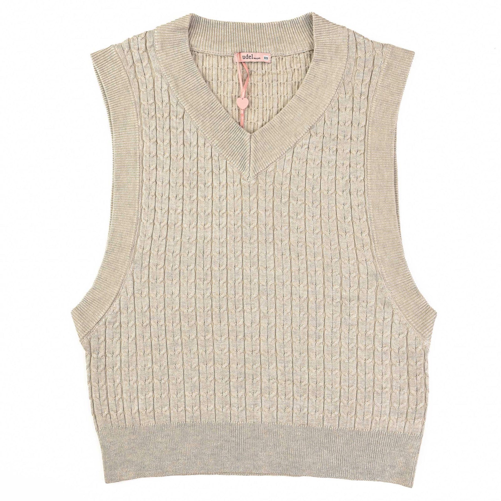 Cable Knit Vest - Image 14