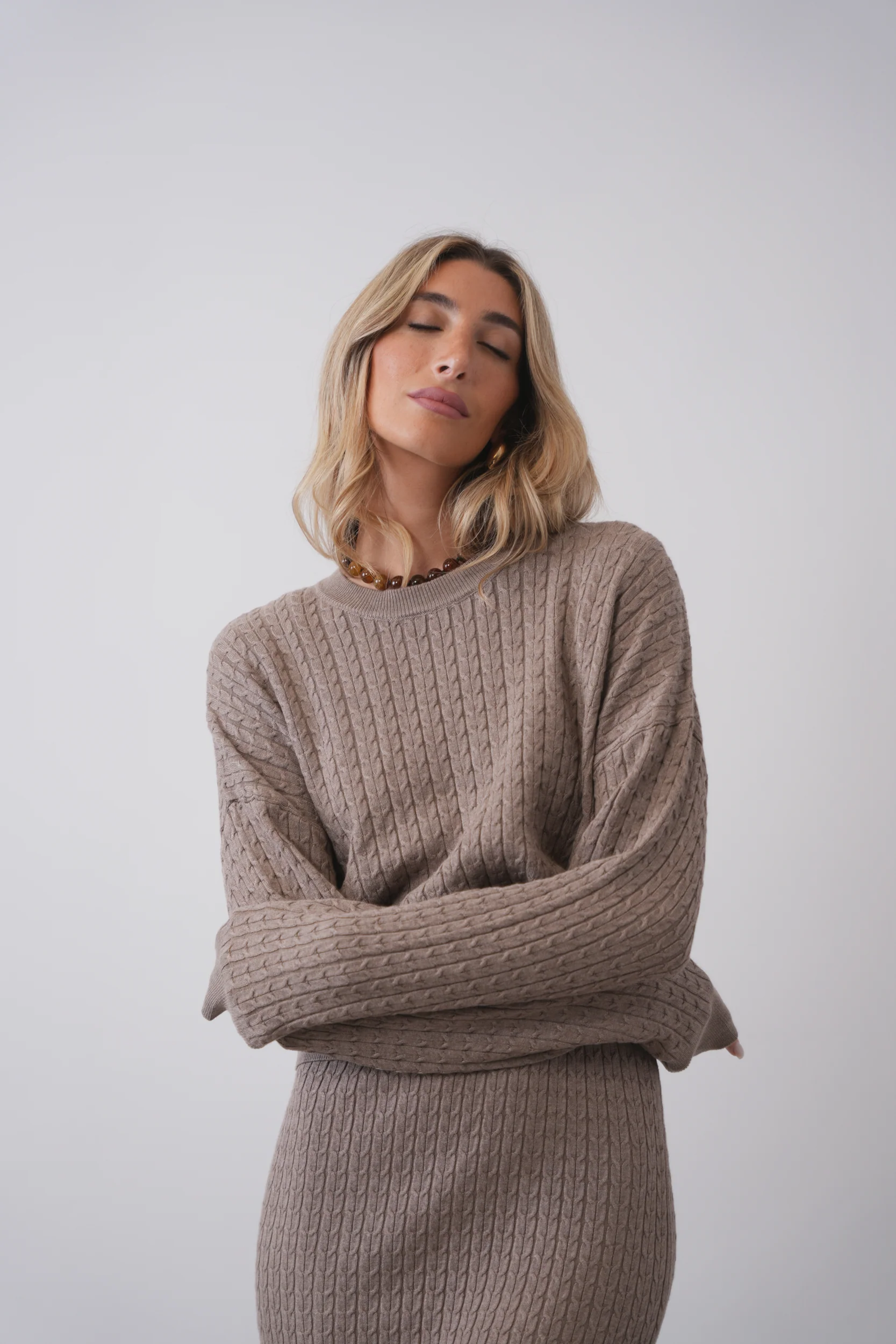 Basic Cable Knit Top - Image 13