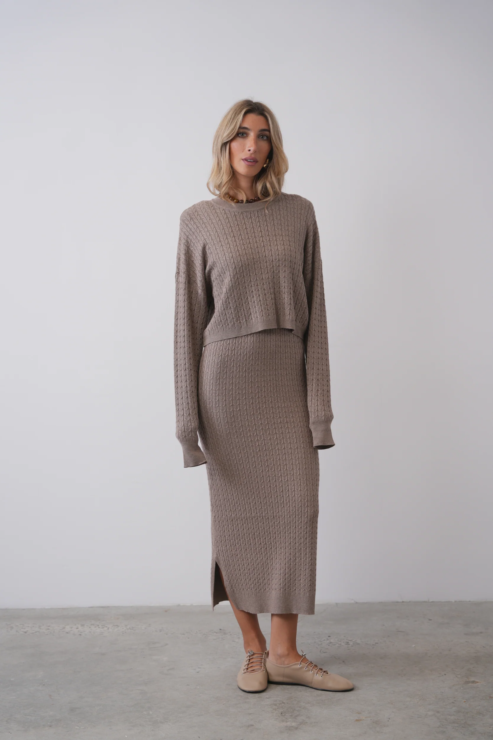 Basic Cable Knit Top - Image 14