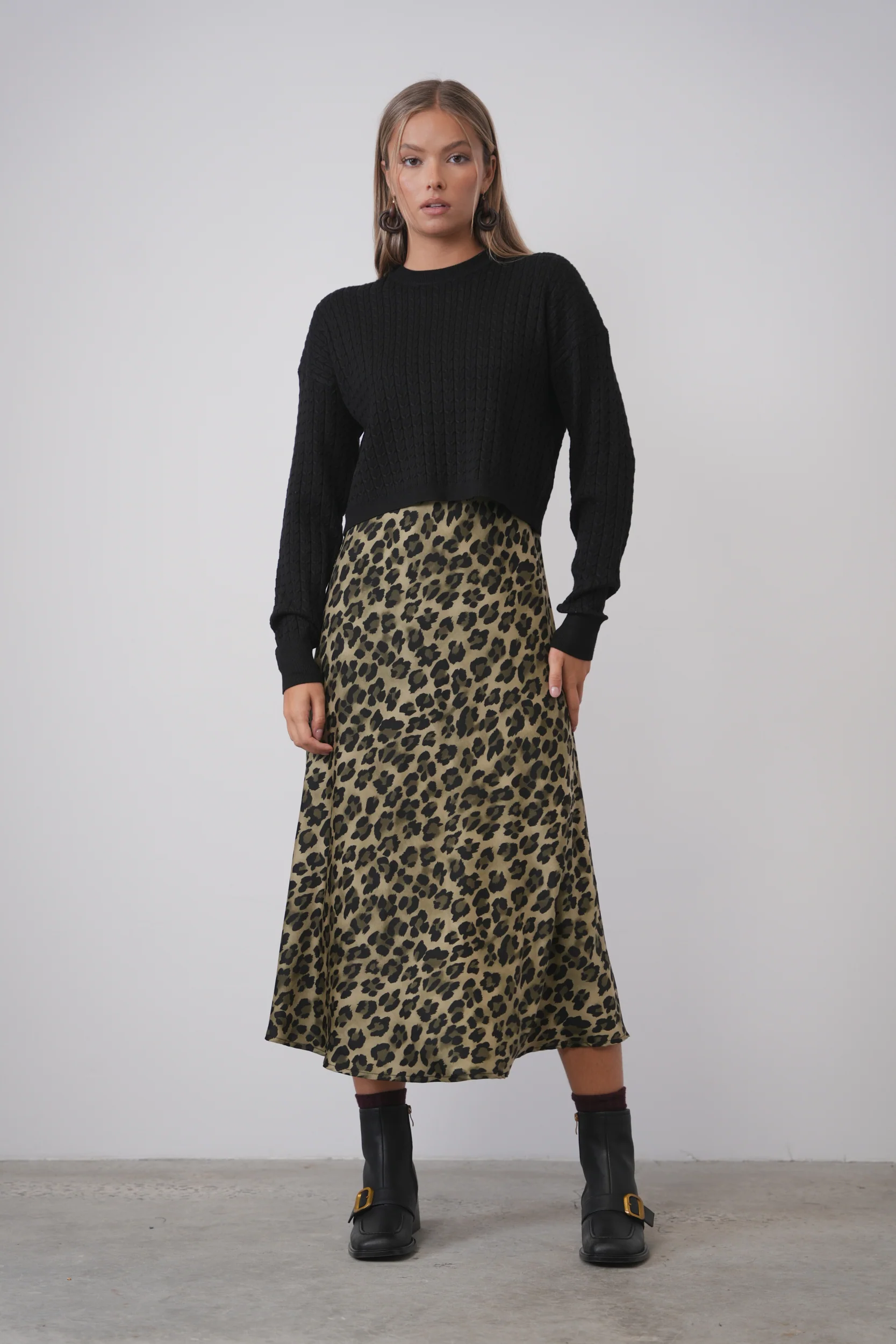 Basic Cable Knit Top - Image 5