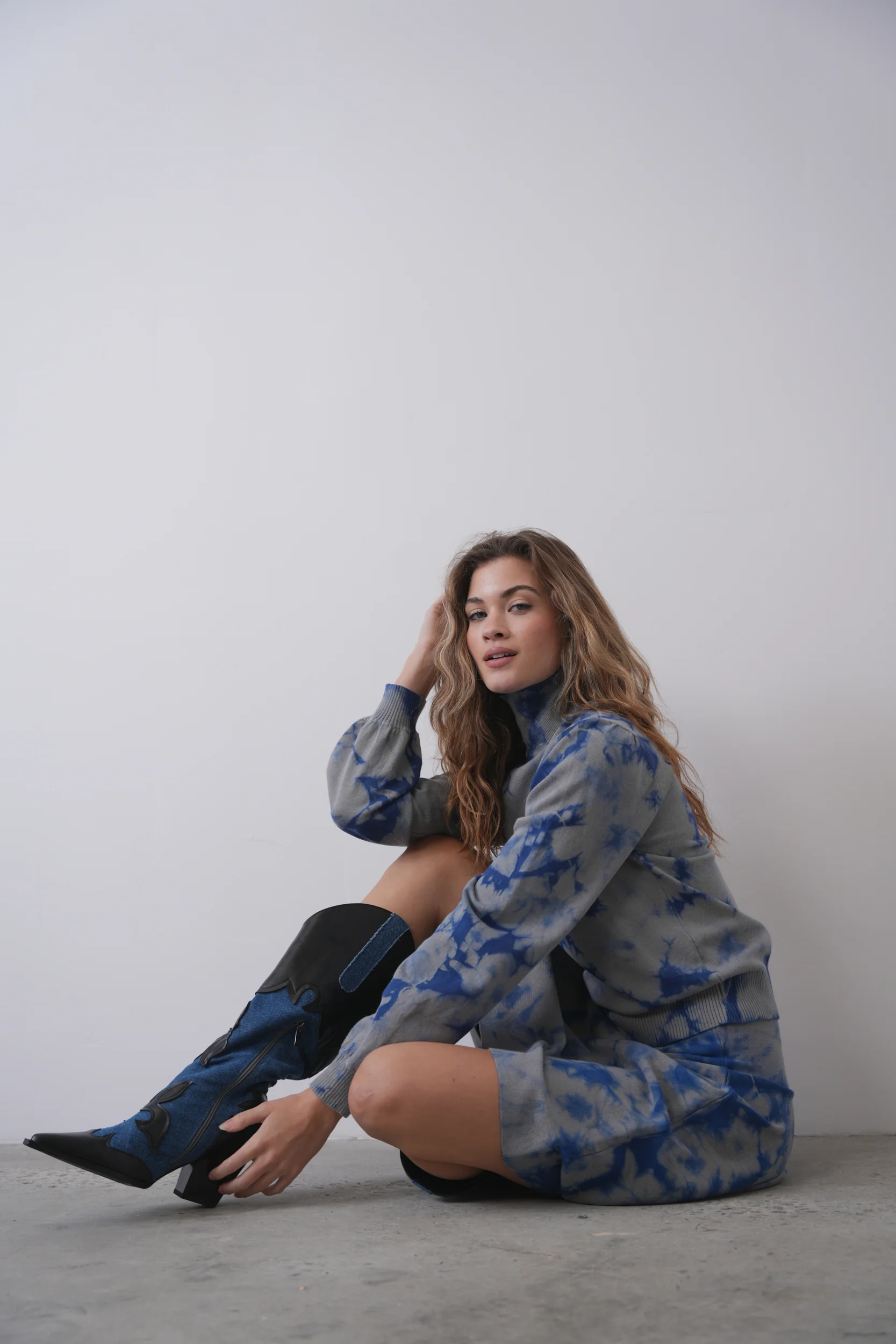 Knit Tie Dye Sweater - Image 13