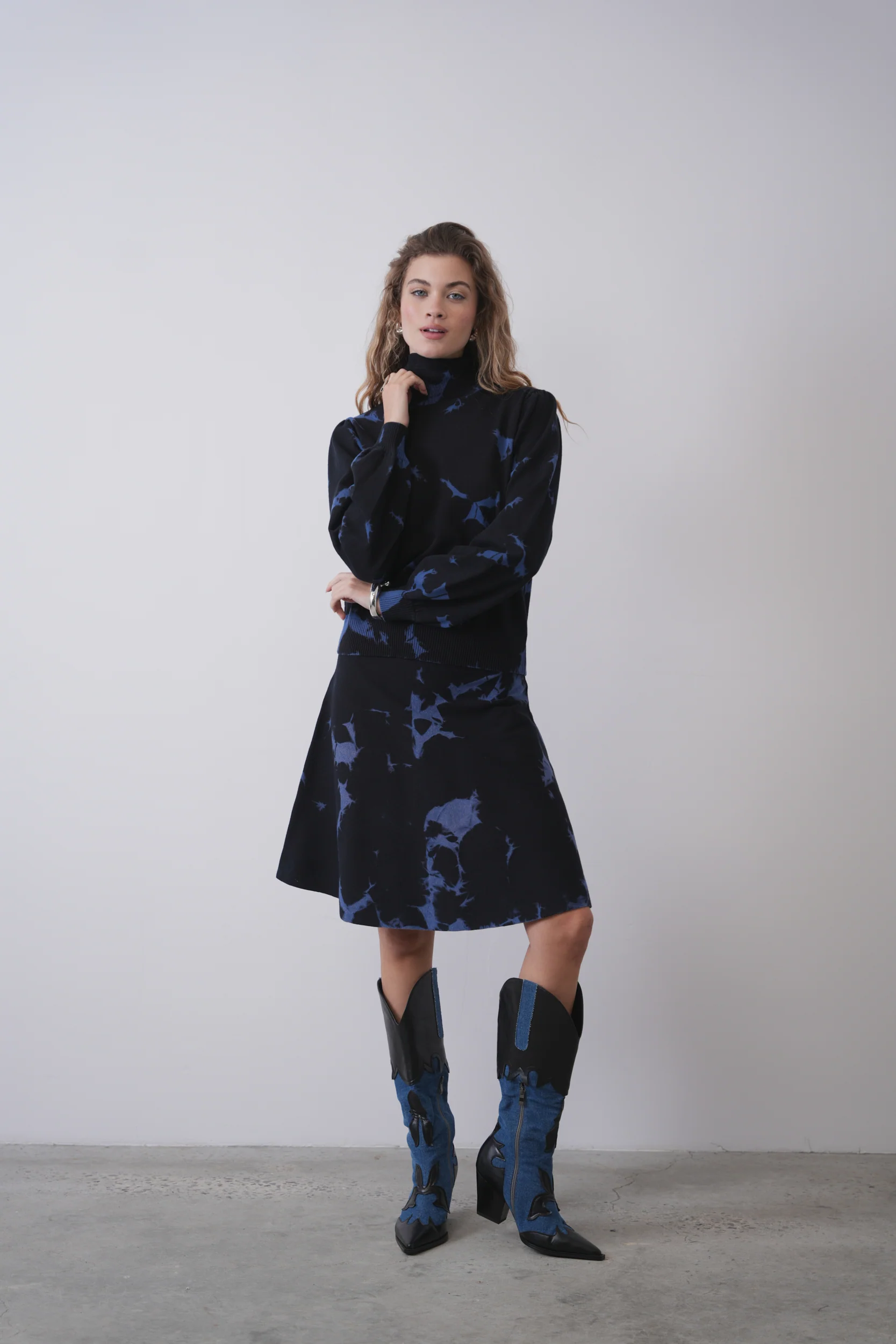 Knit Tie Dye Sweater - Image 4