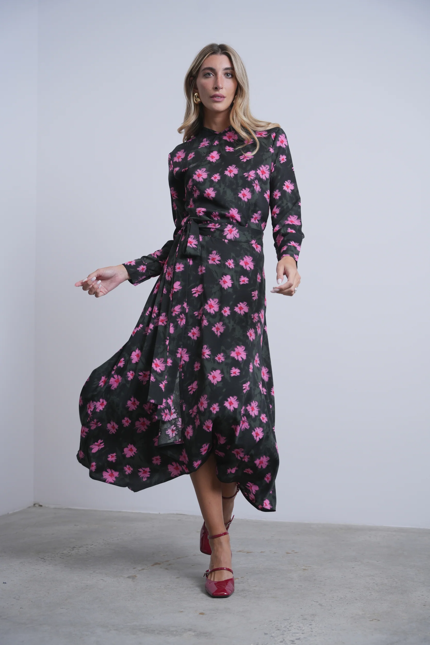 Print Mock Wrap Top - Image 2
