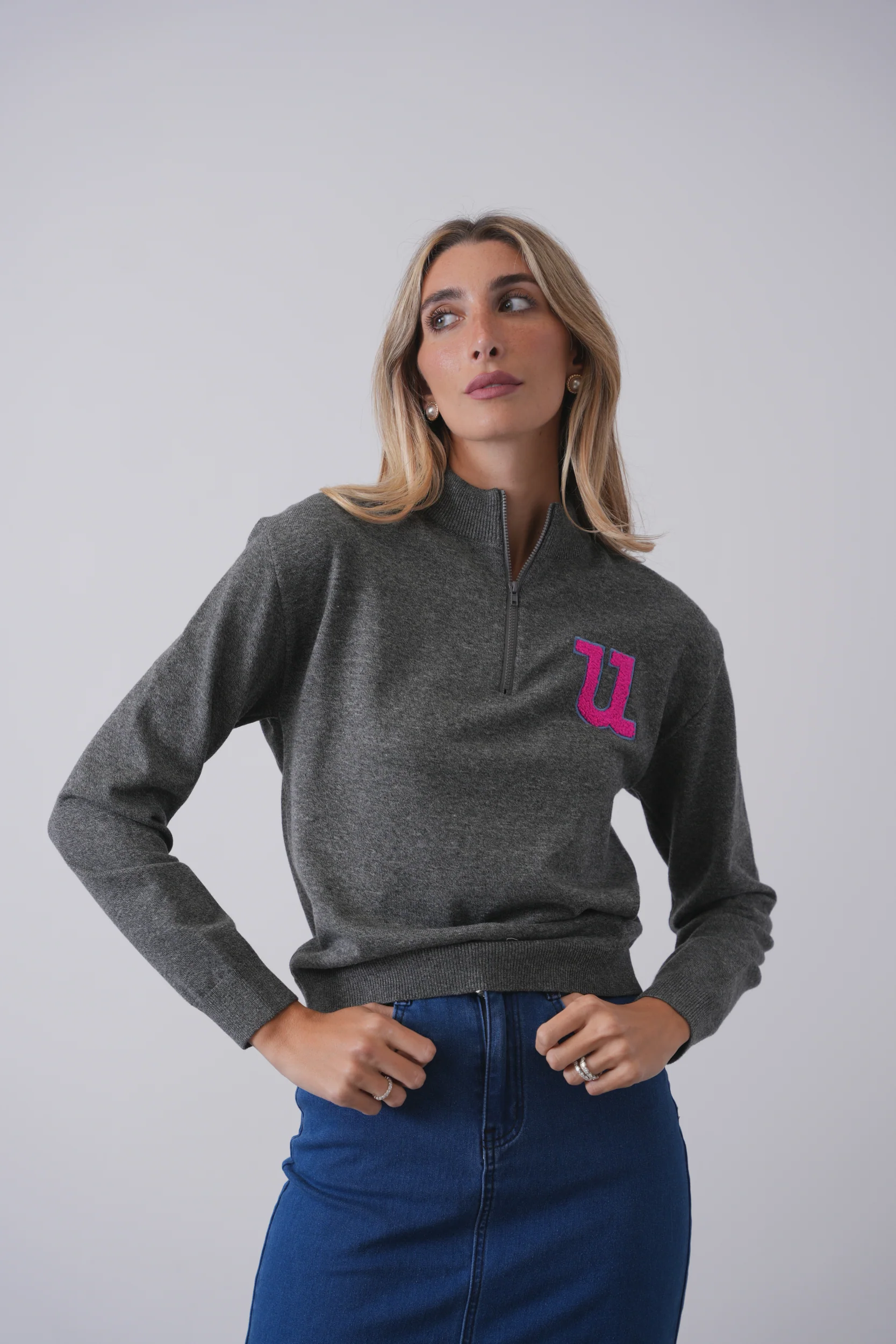 Varsity Knit Top - Image 3