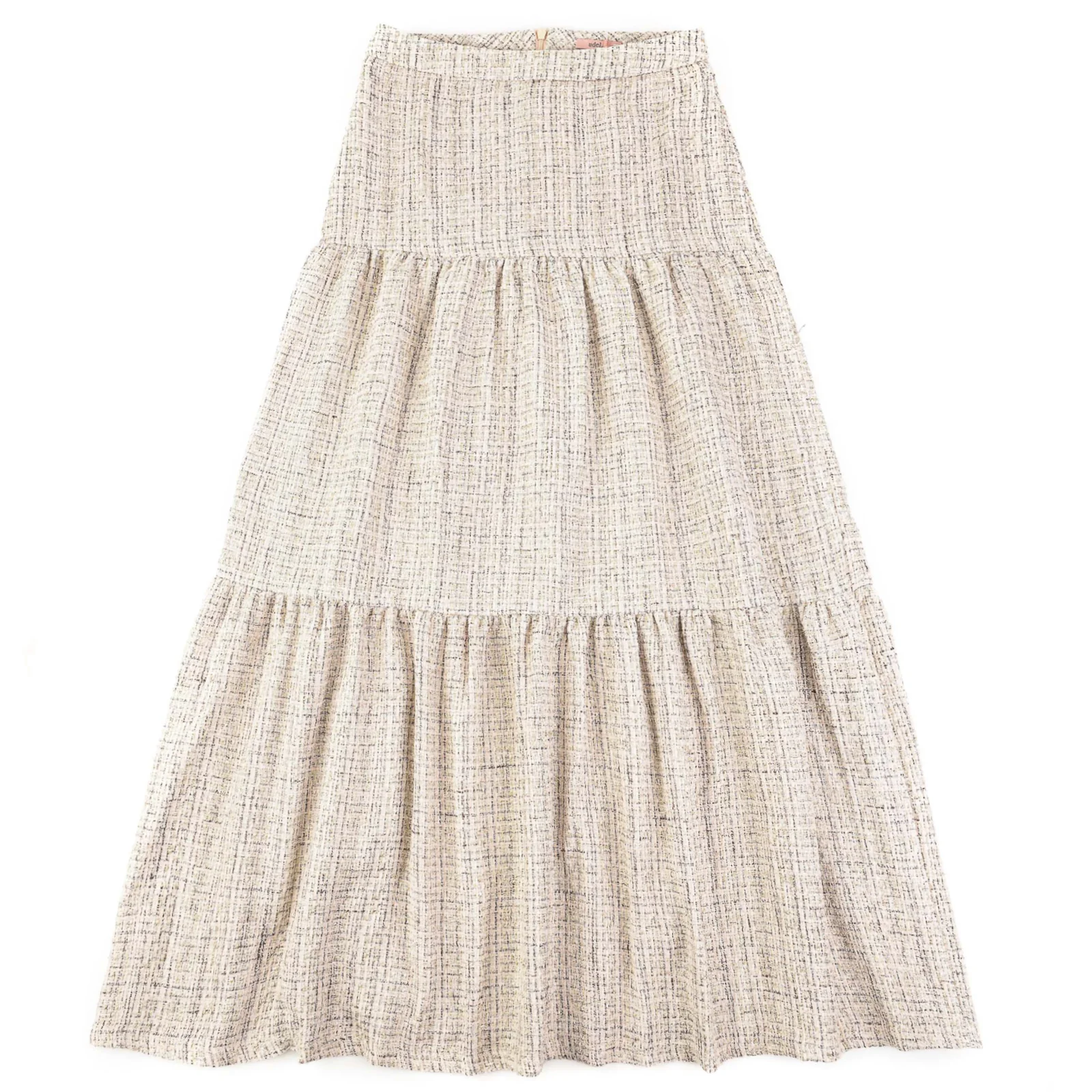 Tiered Tweed Skirt - Image 10