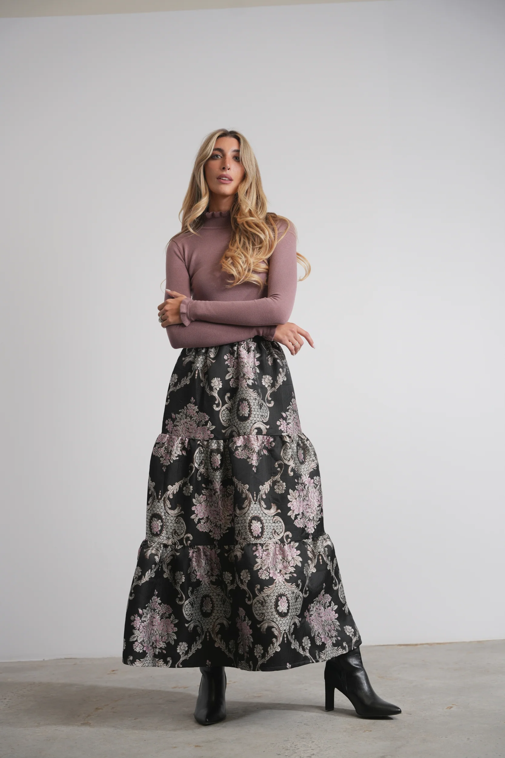 The Rebecca Puff Tiered Skirt - Image 2