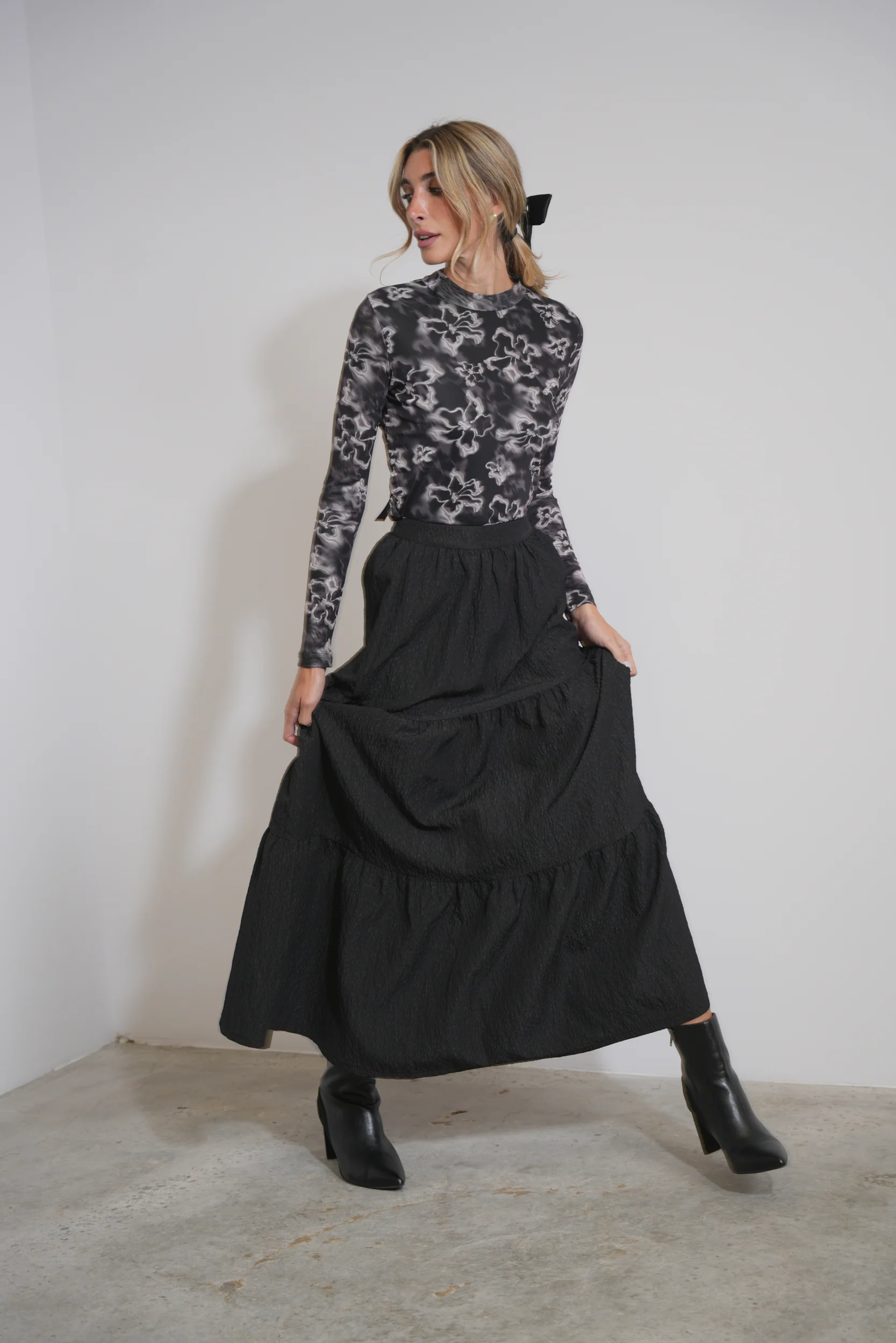 The Rebecca Puff Tiered Skirt - Image 5