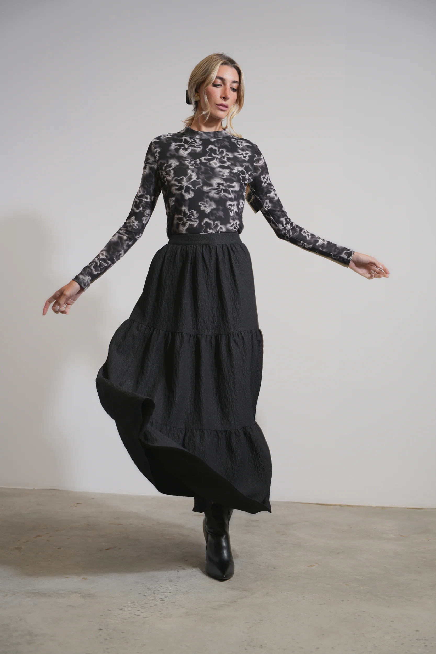 The Rebecca Puff Tiered Skirt - Image 7
