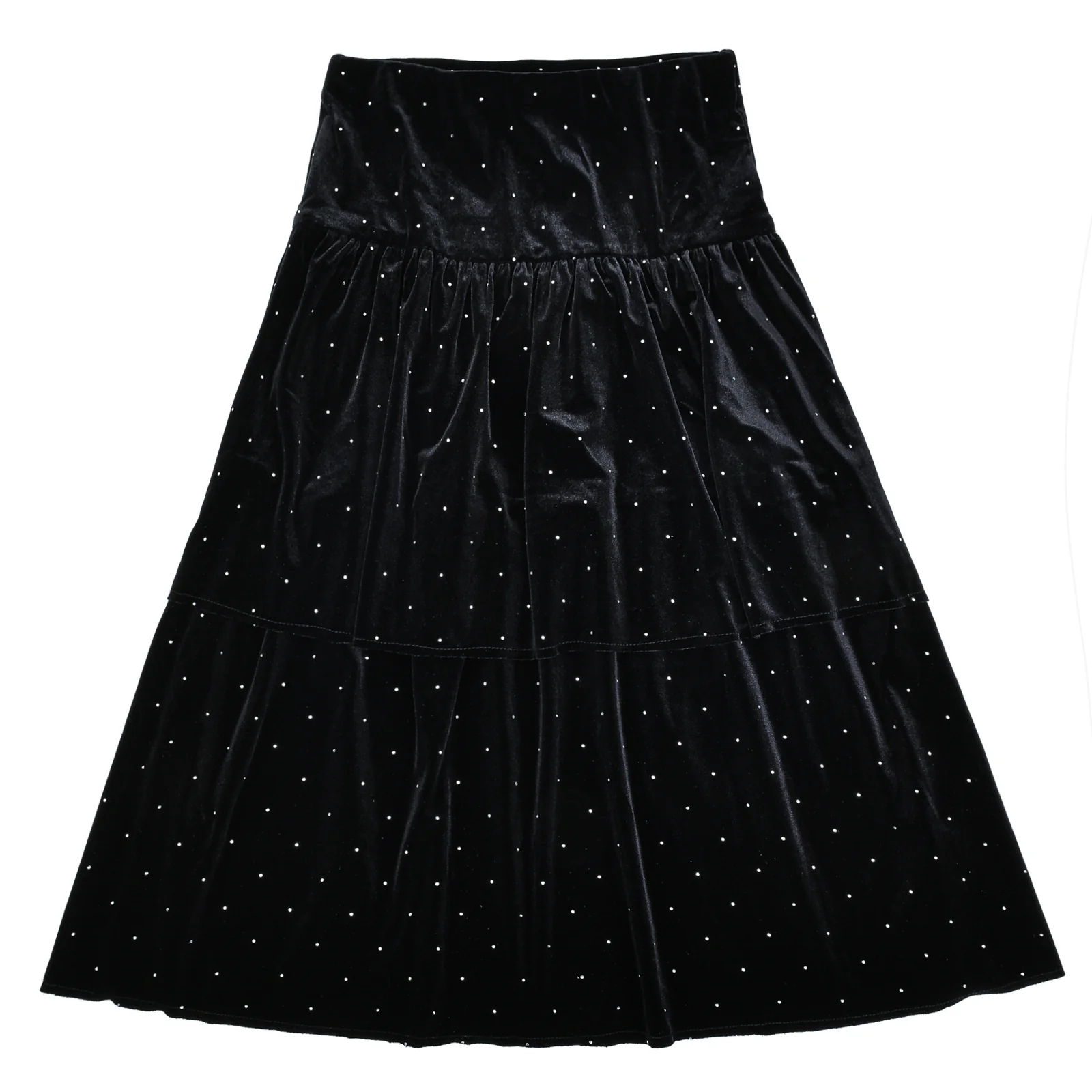 Velour Layered Skirt - Image 10
