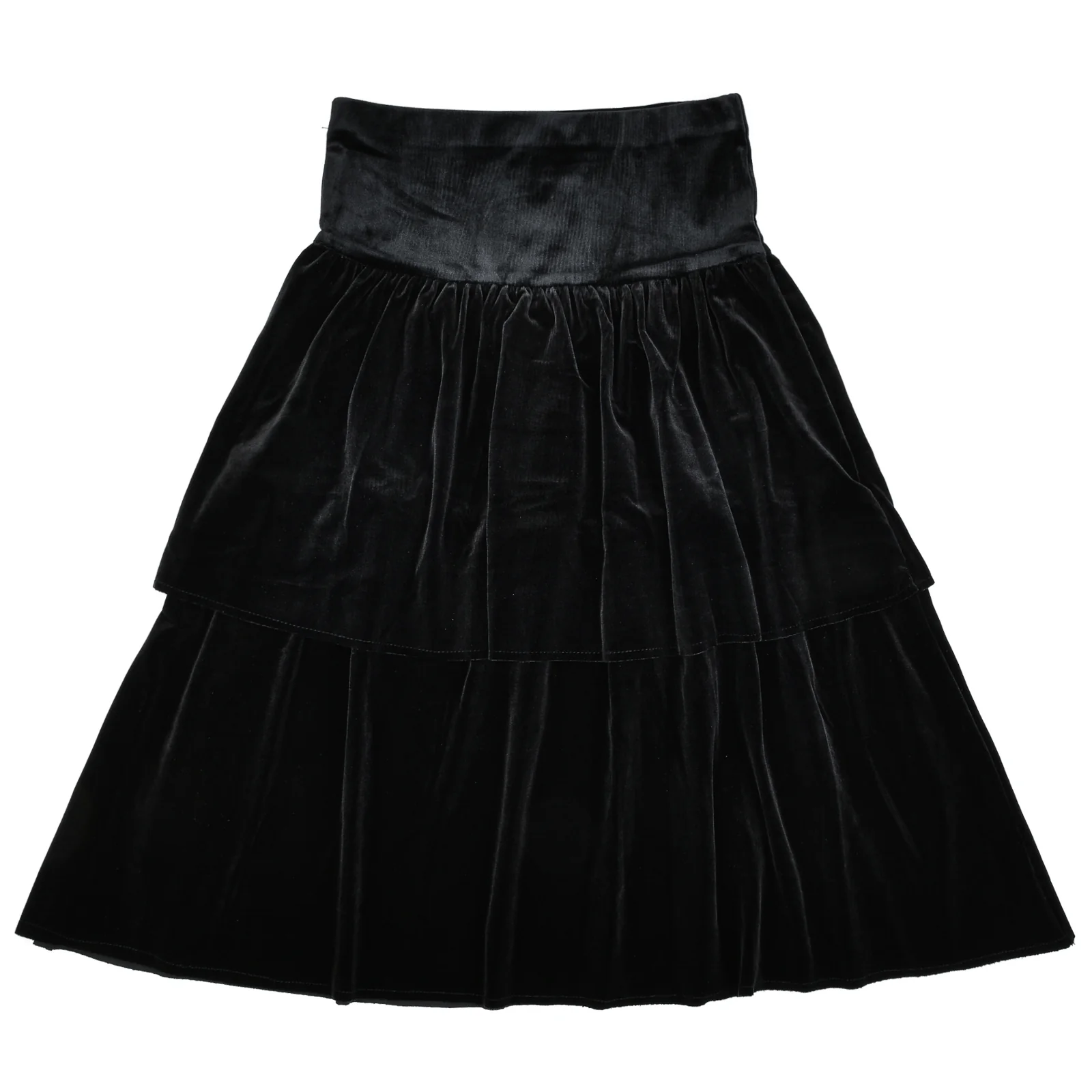 Velour Layered Skirt - Image 11