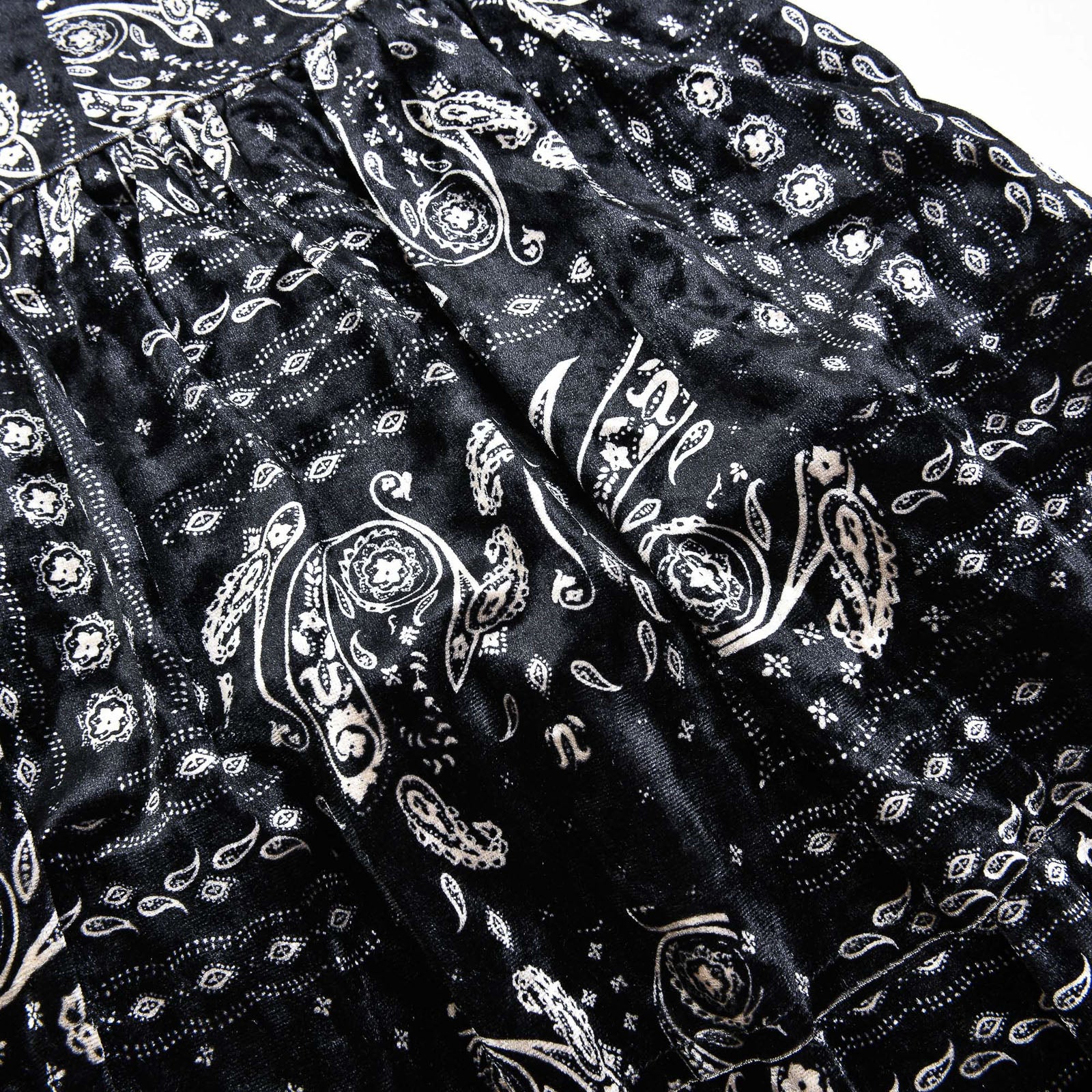 Velour Layered Skirt - Image 7