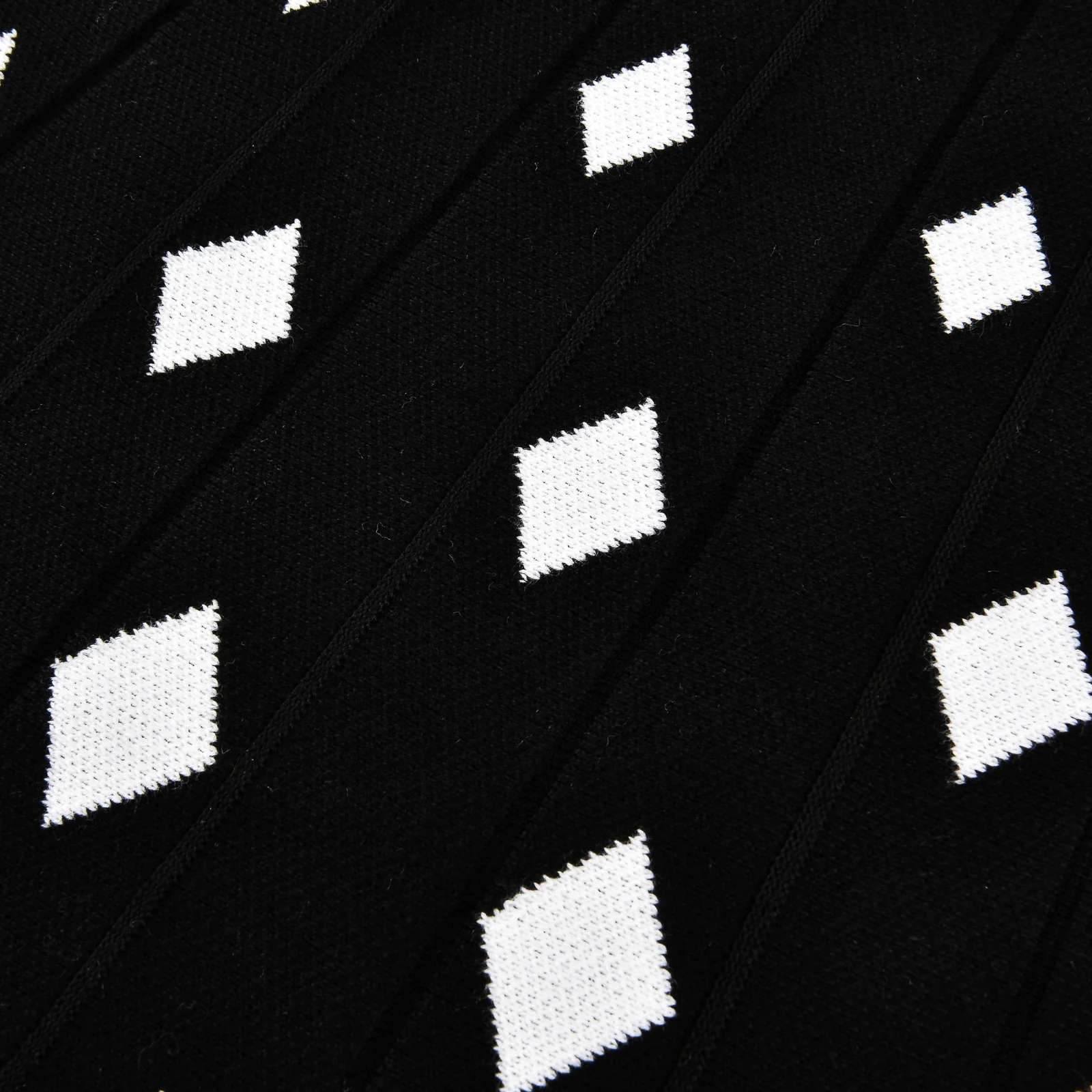 Print Knit Pleated Skirt - Image 5