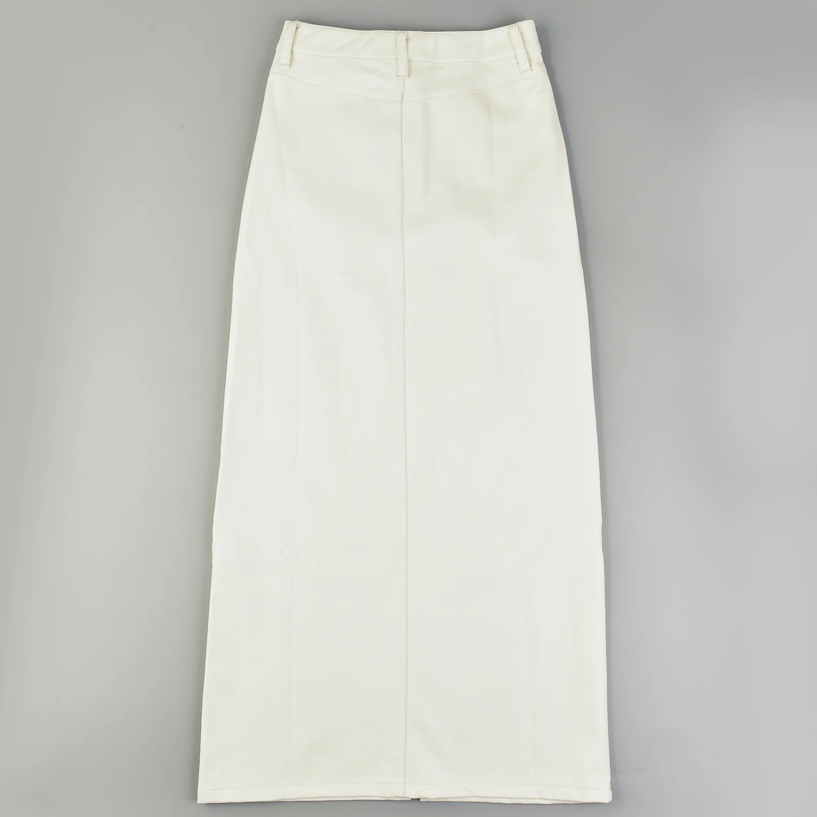 Leather Skirt With Slit - Image 7
