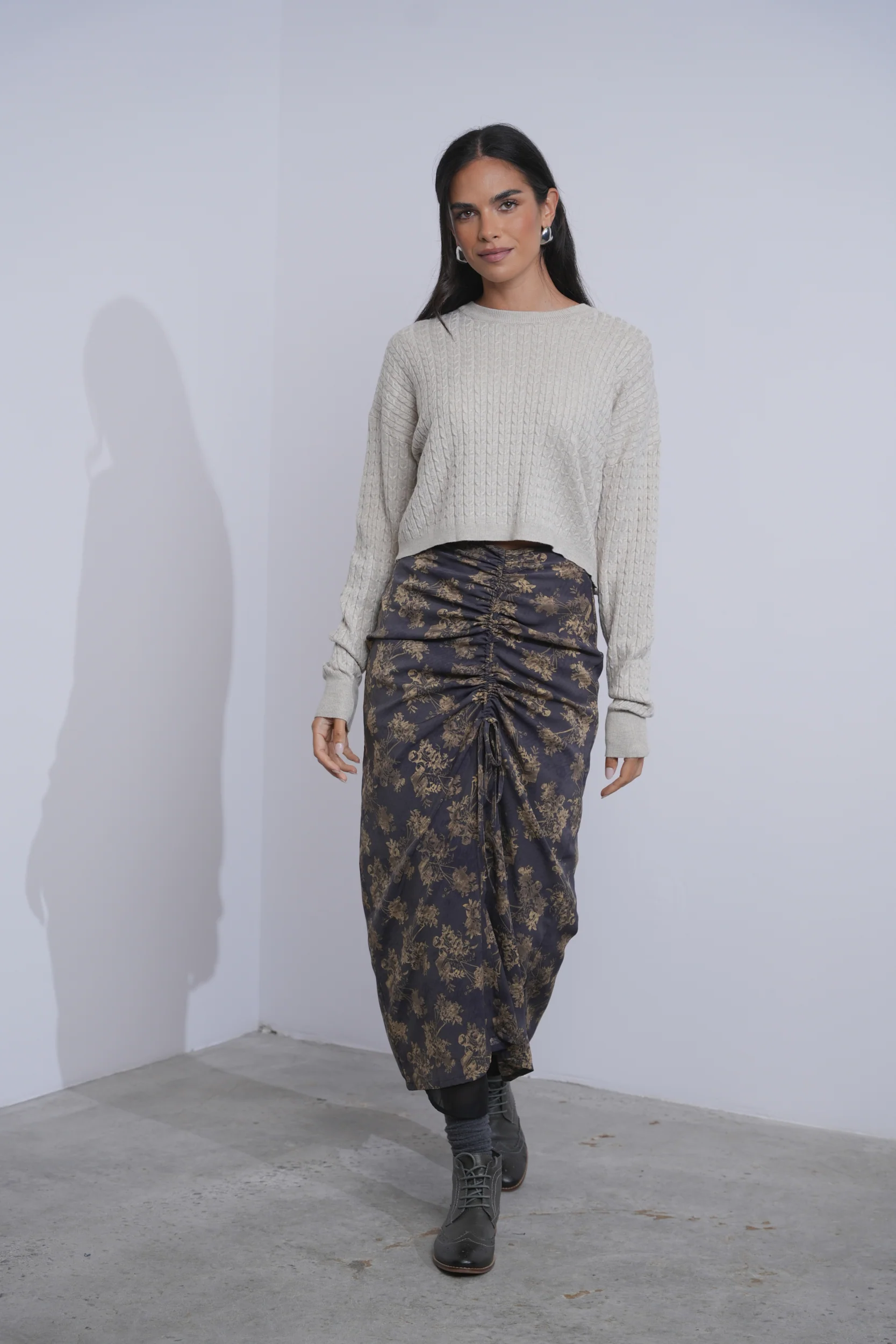 The Bianca Ruched Skirt - Image 3
