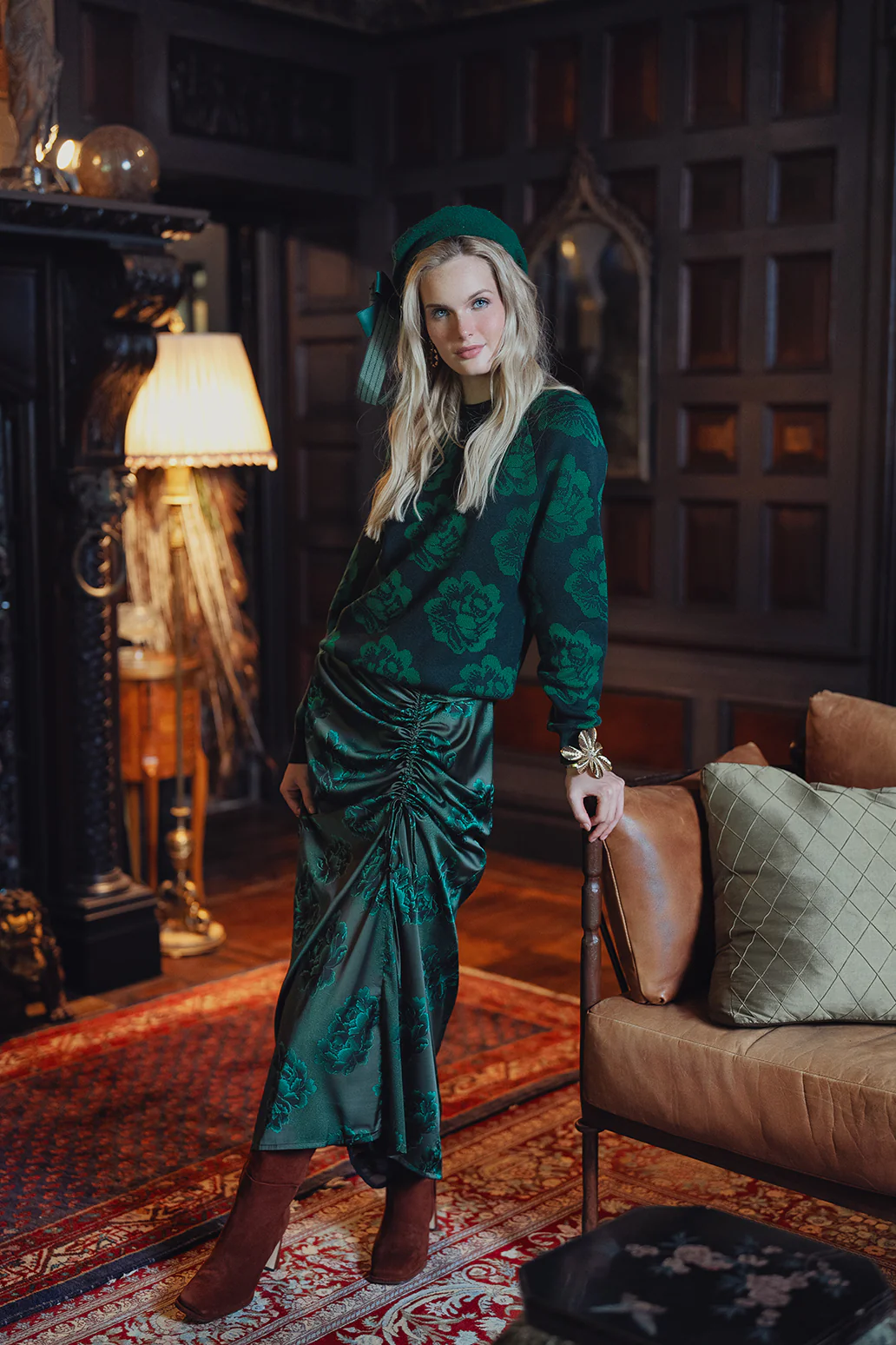 The Bianca Ruched Skirt - Image 8