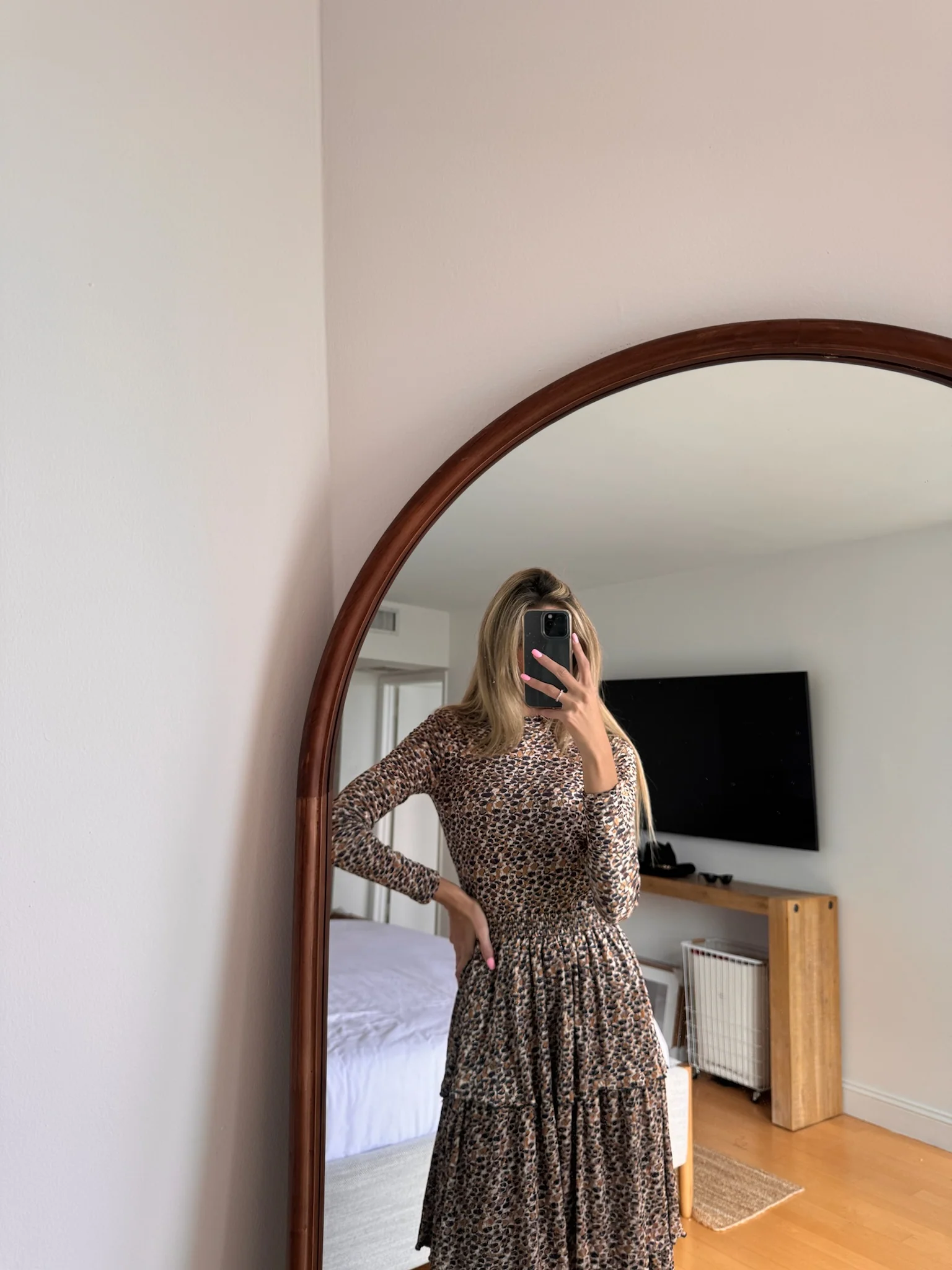 Mesh Mock Neck Top - Image 20