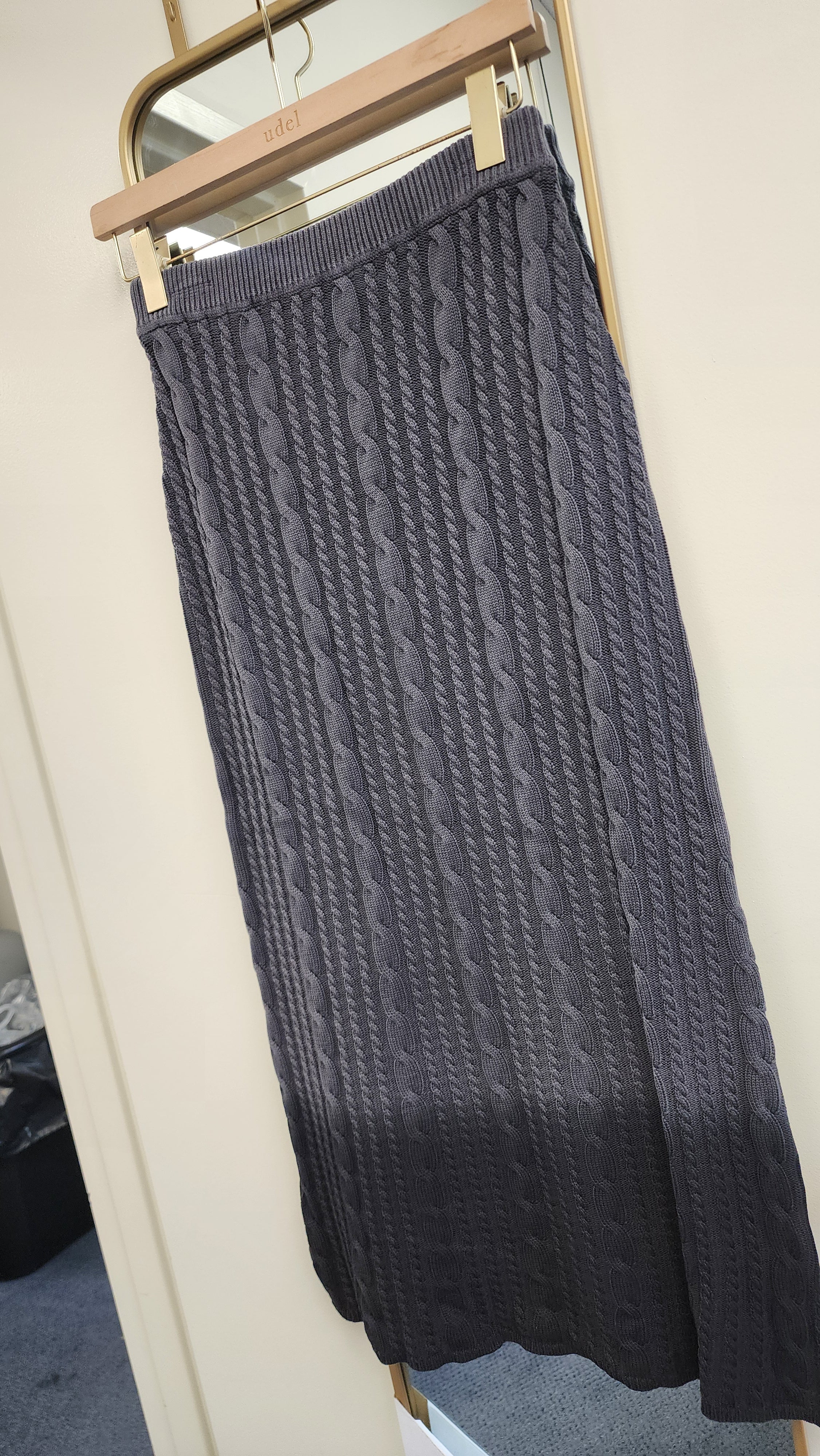 Mila Dip Dye Knit Skirt - Image 13