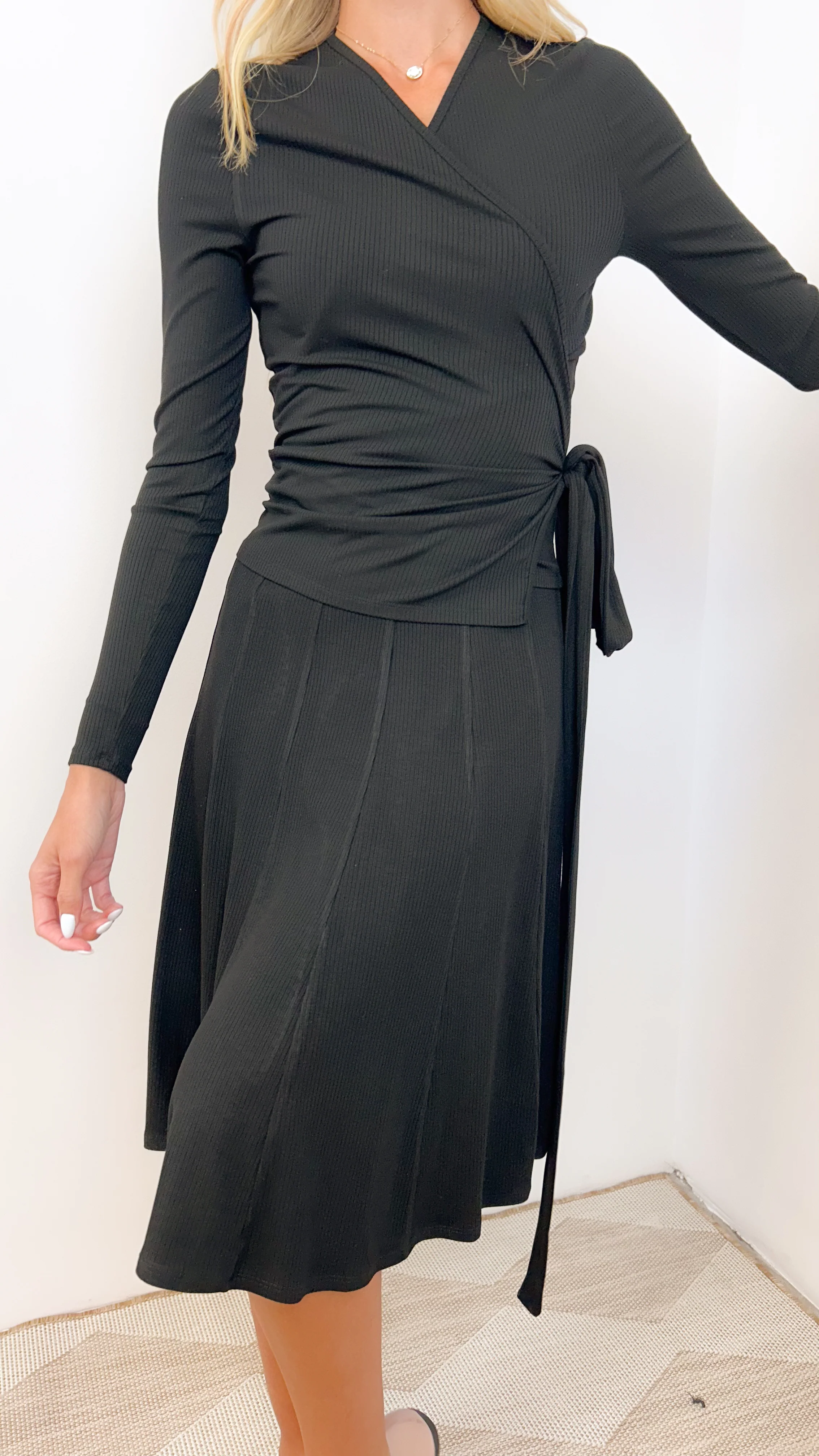 Wrap Soft Rib T-Shirt - Image 15