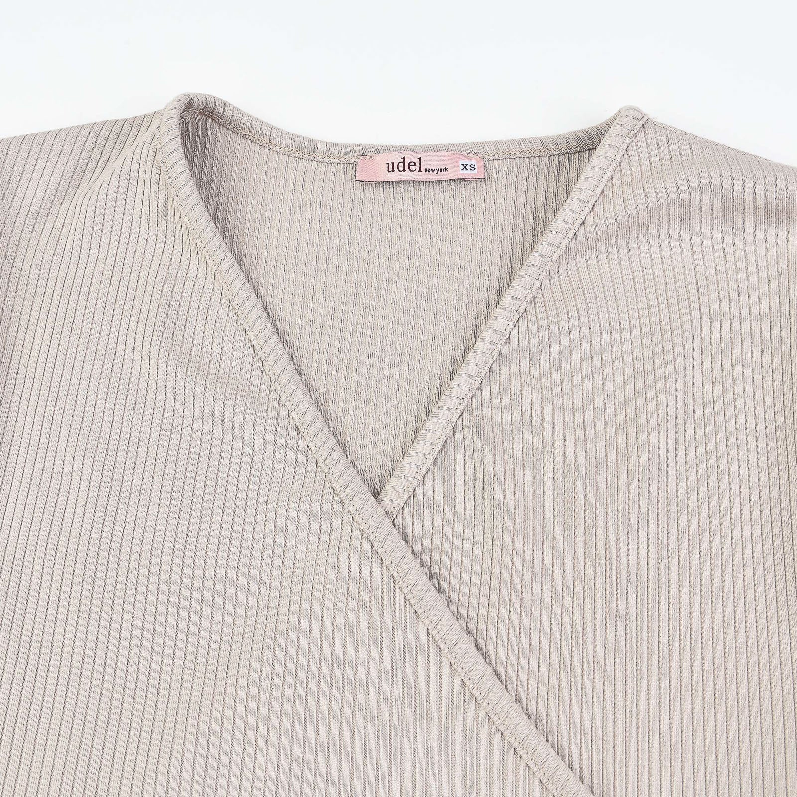 Wrap Soft Rib T-Shirt - Image 19