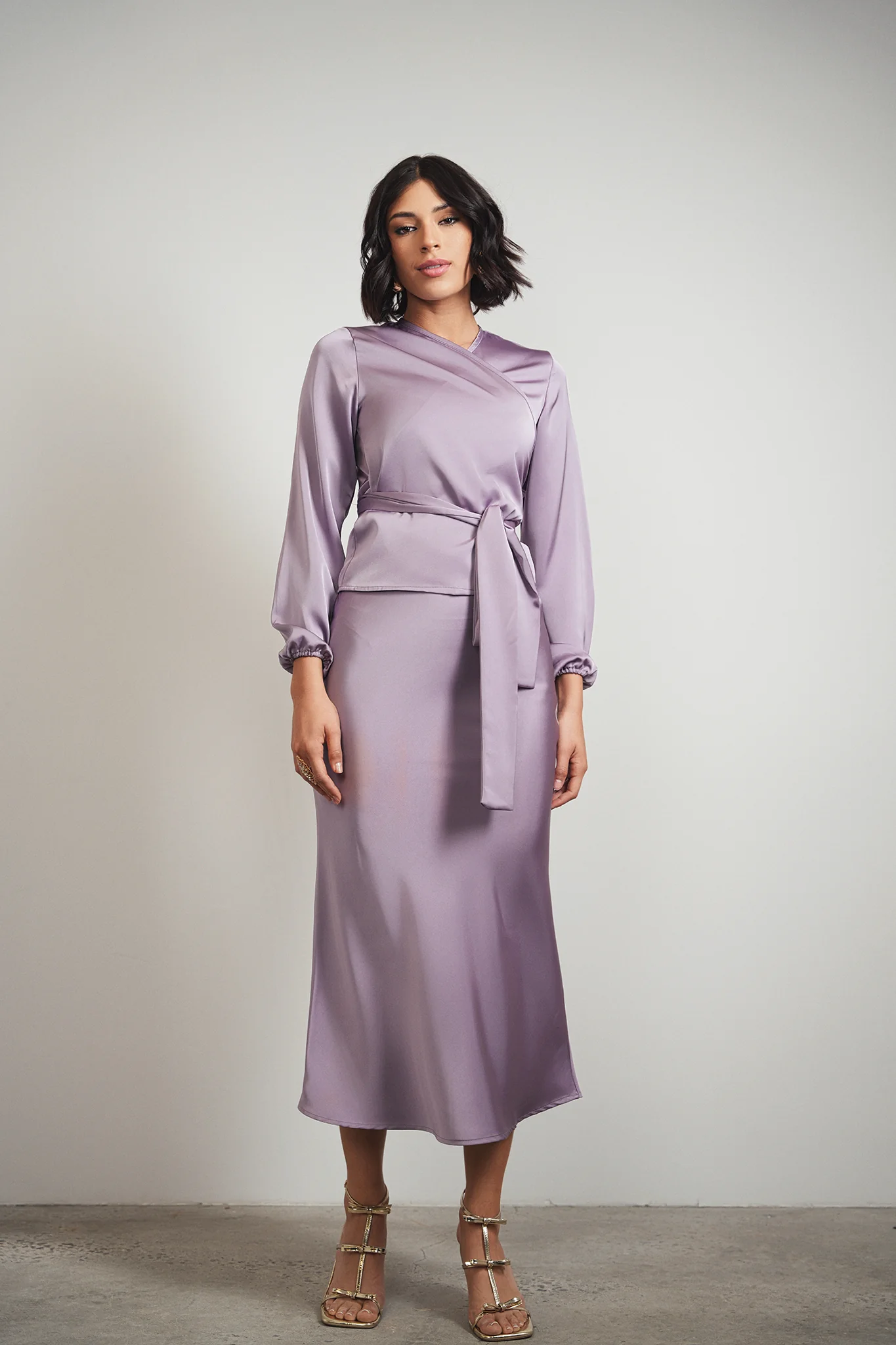 Elastic Waist Slip Skirt - Image 3