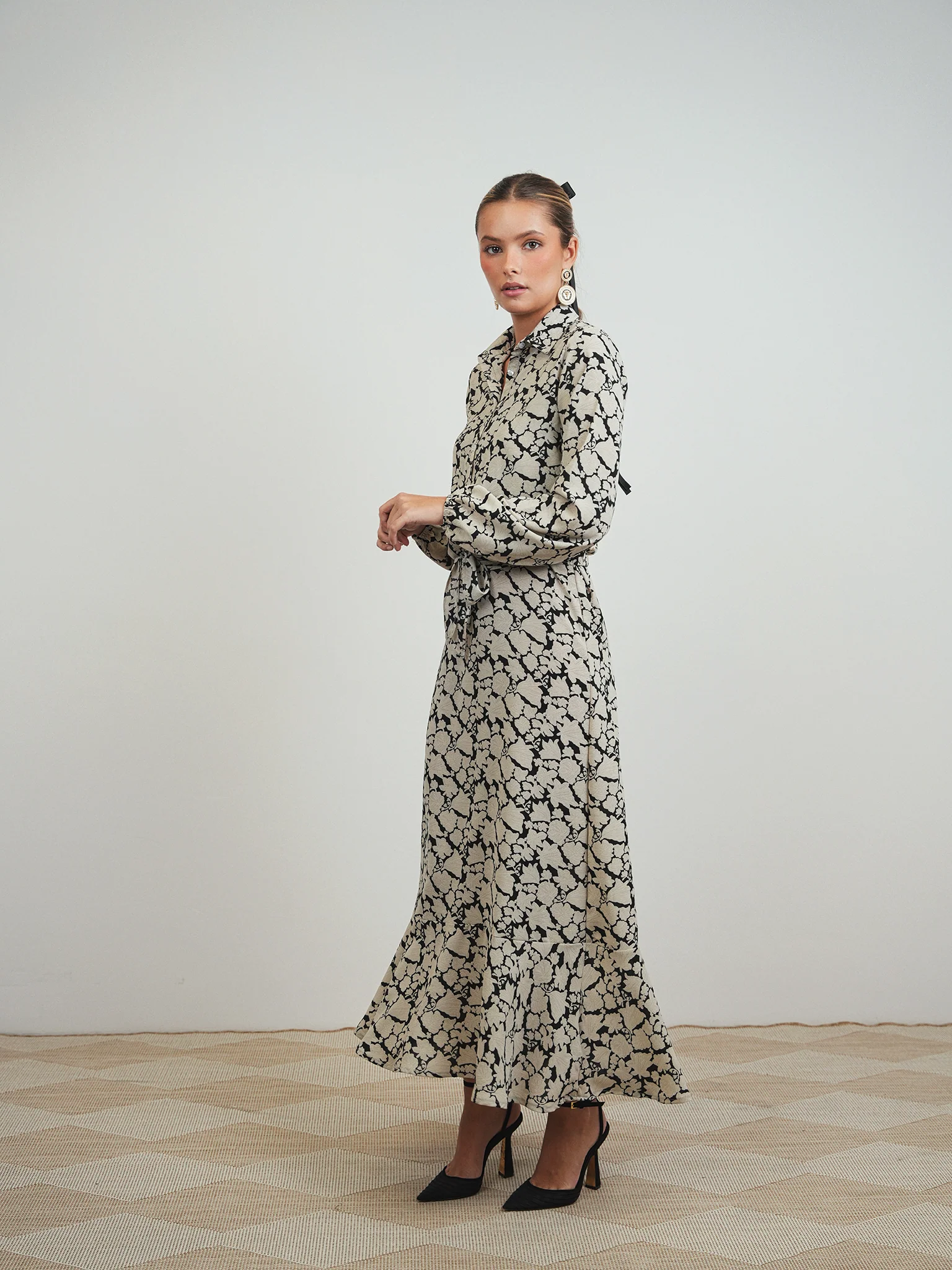 Ruffle Slip Dress - Image 16