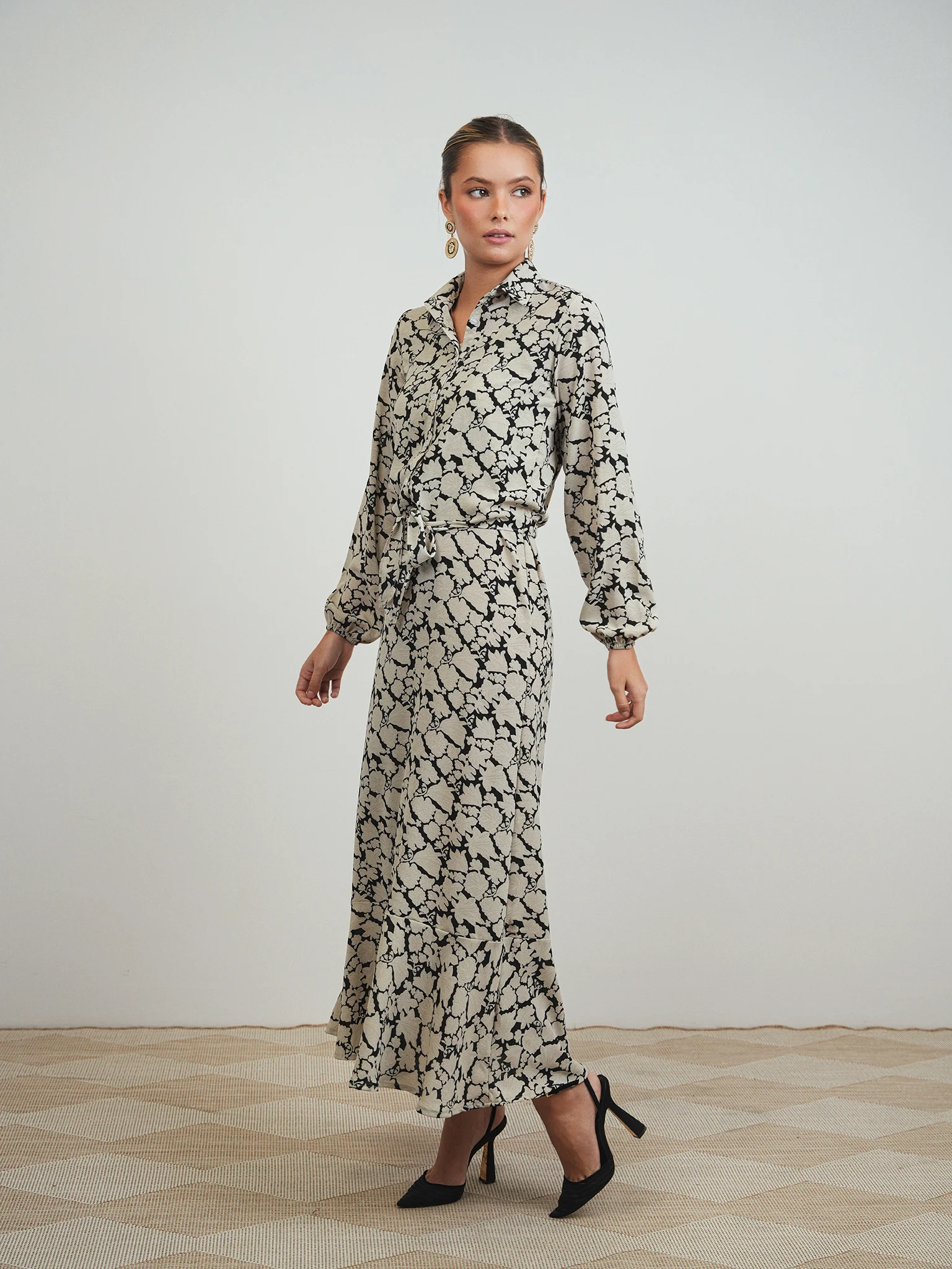 Ruffle Slip Dress - Image 17